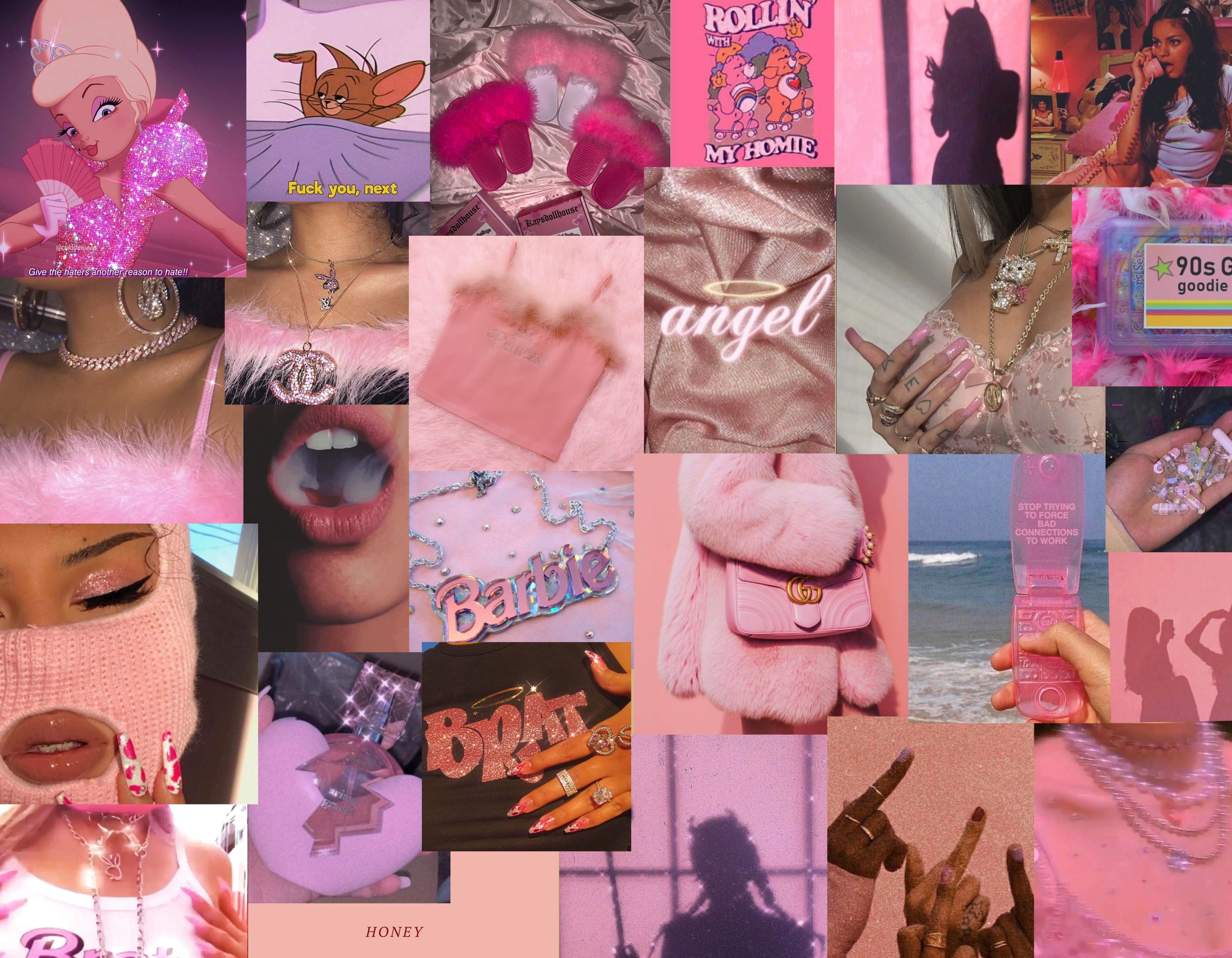 Baddie Aesthetic Wallpaper Laptop Pink Baddie Is An Aesthetic Primarily Associated With Instagram And Beauty Gurus On Youtube That Is Centered Around Being Conventionally Attractive By Today 039 S Beauty Standards