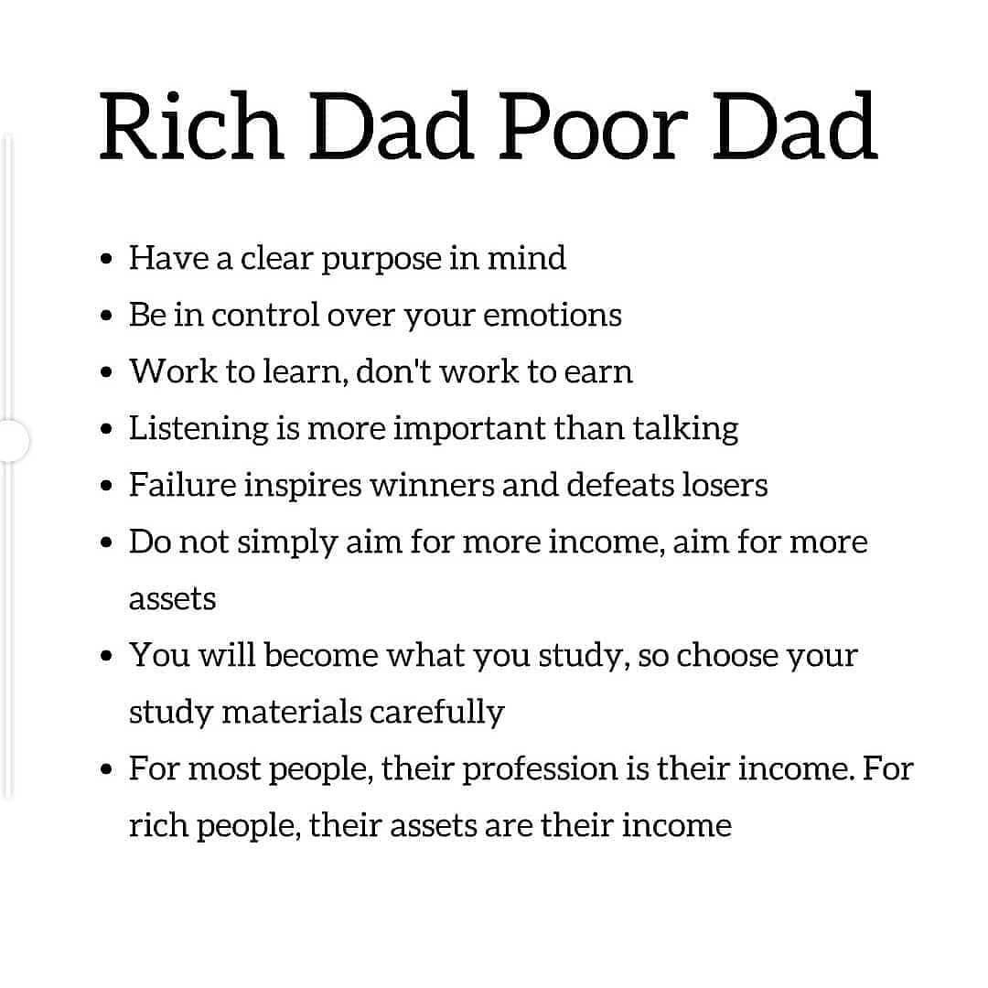 rich dad poor dad quotes