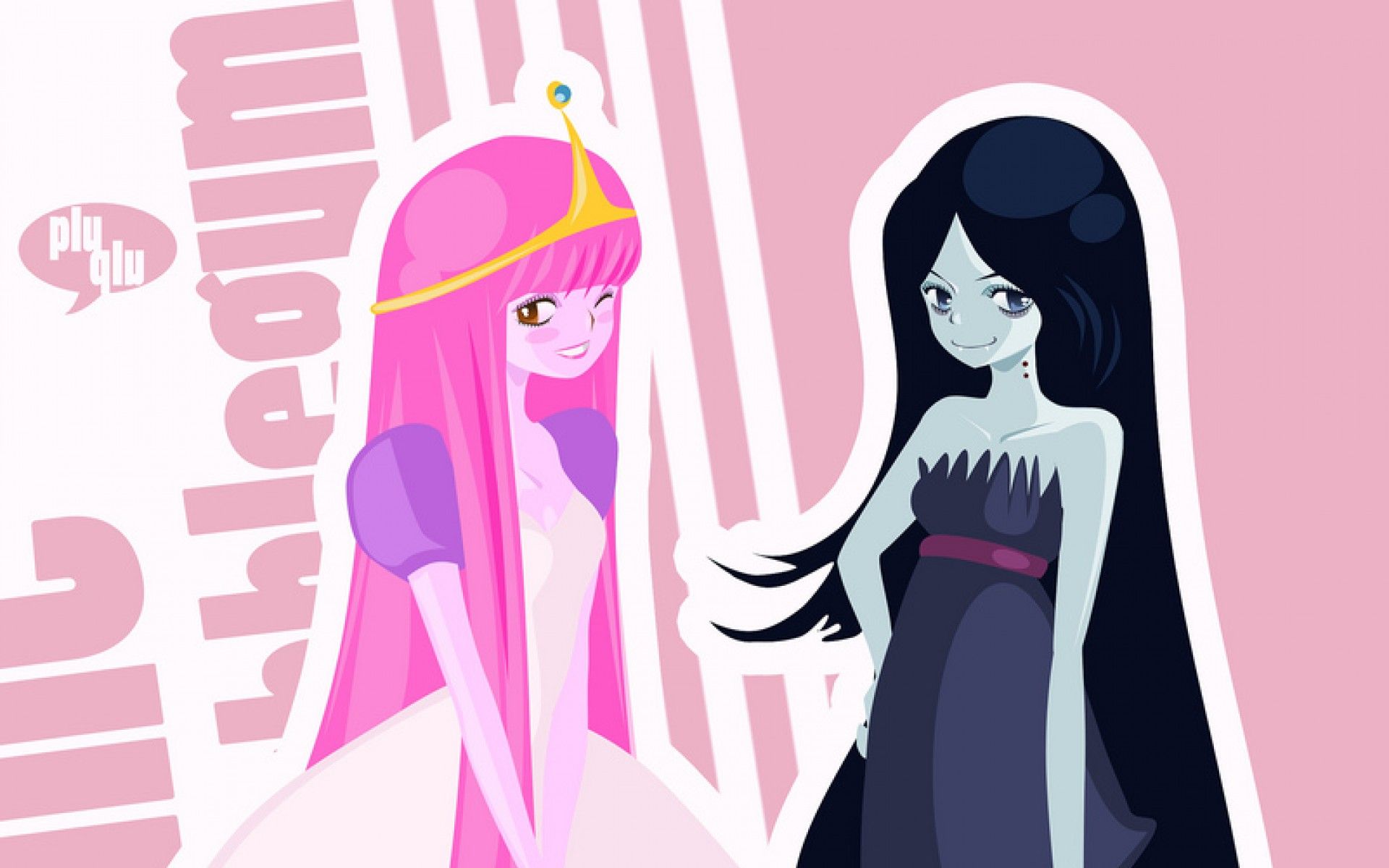 Princess Bubblegum Vampire Queen Adventure Time And Pb Adventure Time Wallpaper & Background Download