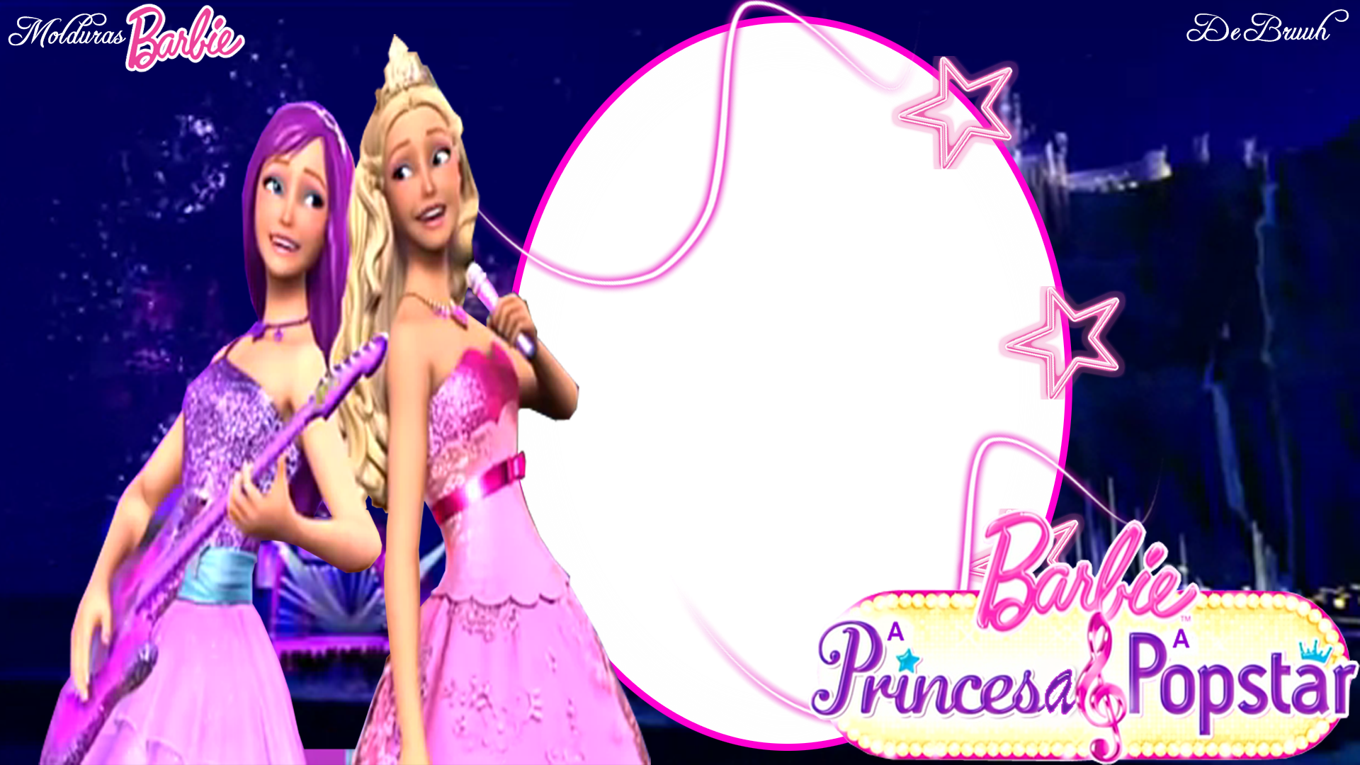 Barbie the Princess and The Popstar frame Movies Photo