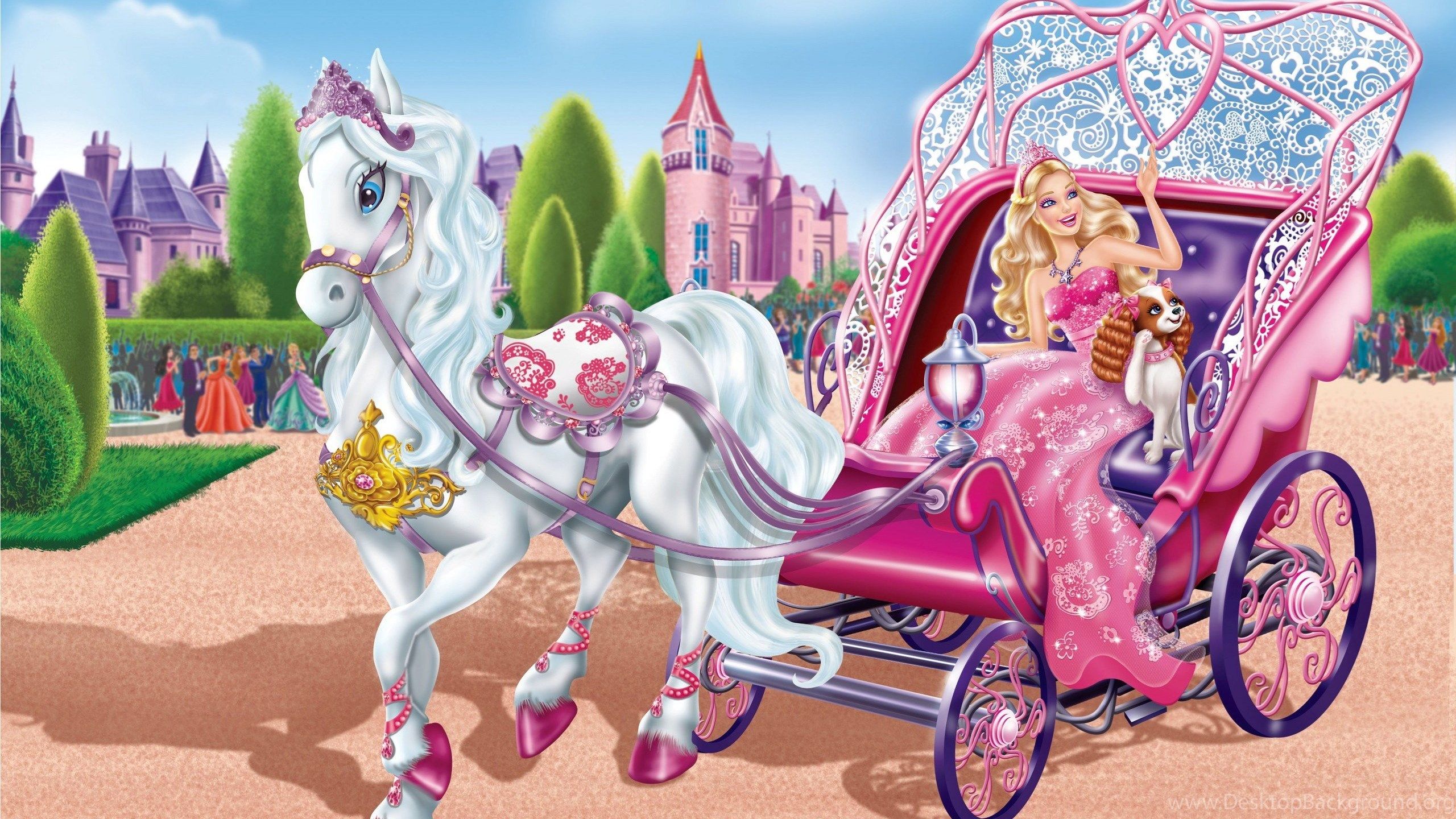 Barbie In The Princess And The Popstar Wallpaper Desktop Background