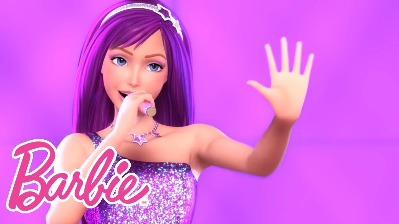 Princess & The Popstar Official Music Video. Barbie. Barbie song, Barbie princess, Barbie movies