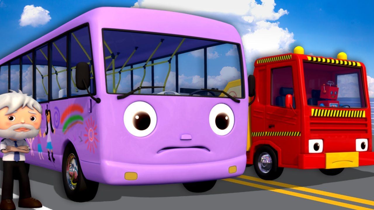 Wheels On The Bus. Part 9. Nursery Rhymes. By LittleBabyBum. Kids nursery rhymes, Nursery rhymes, Rhymes for babies