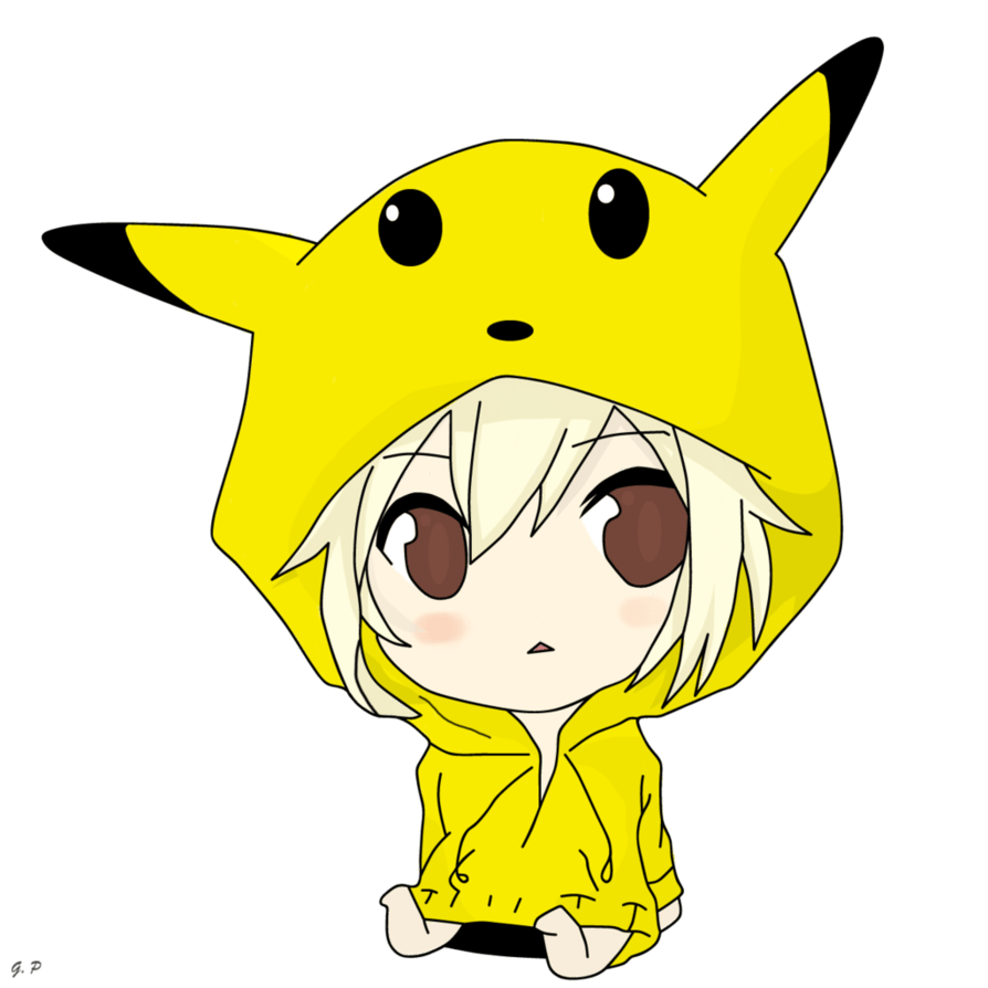 chibi anime pikachu