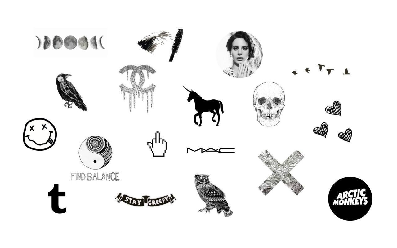 Grunge, b&w wallpaper. 1920 x 1200!