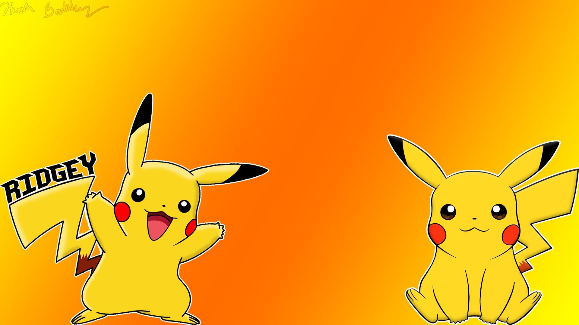 Free download Pikachu background