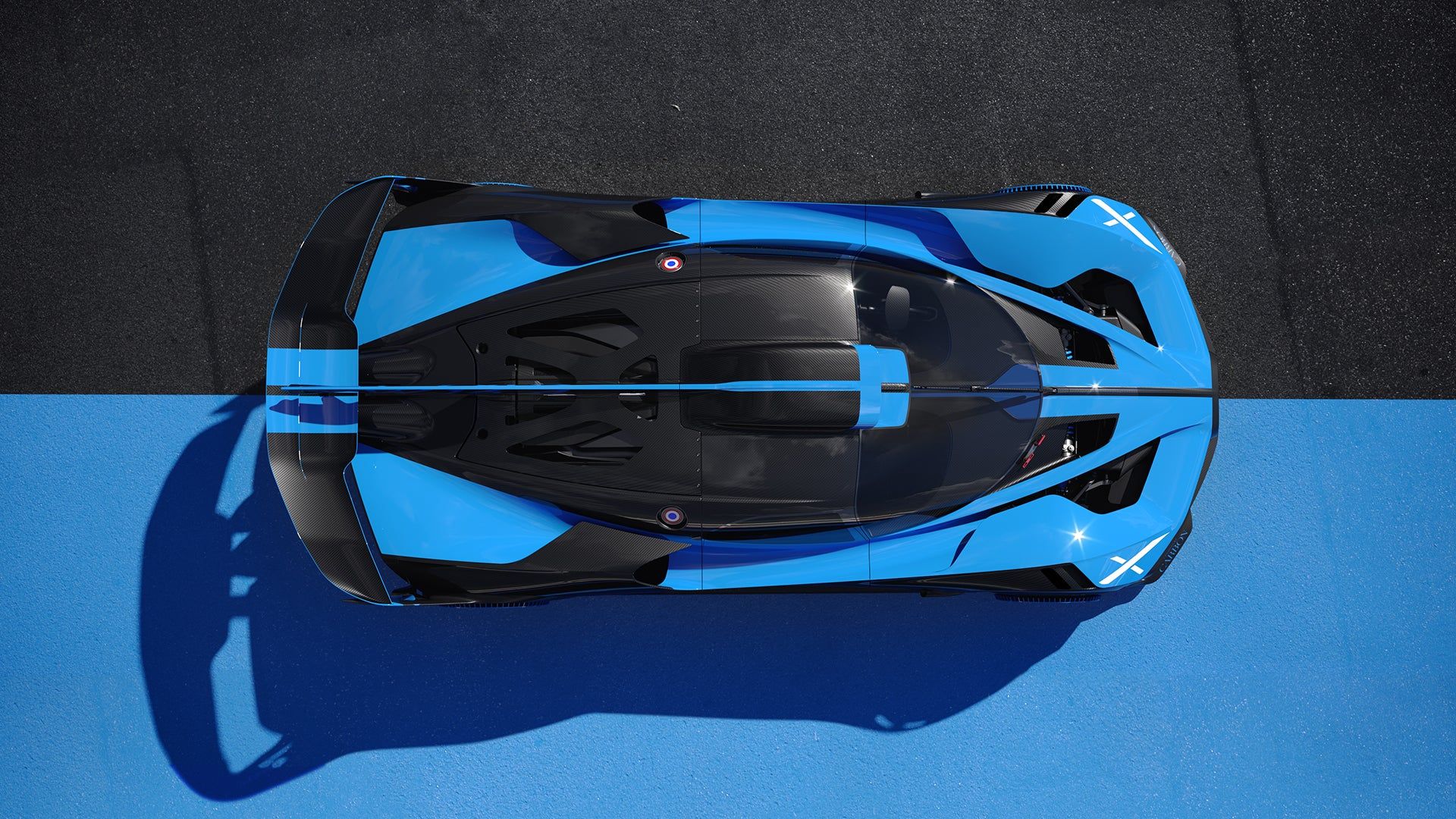 The Bugatti Bolide Concept Is An Ultralight Track Car With An 1,825 HP, 8.0 Liter W16 Engine