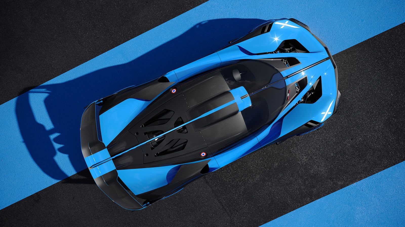 Bugatti Bolide: Changing dimensions