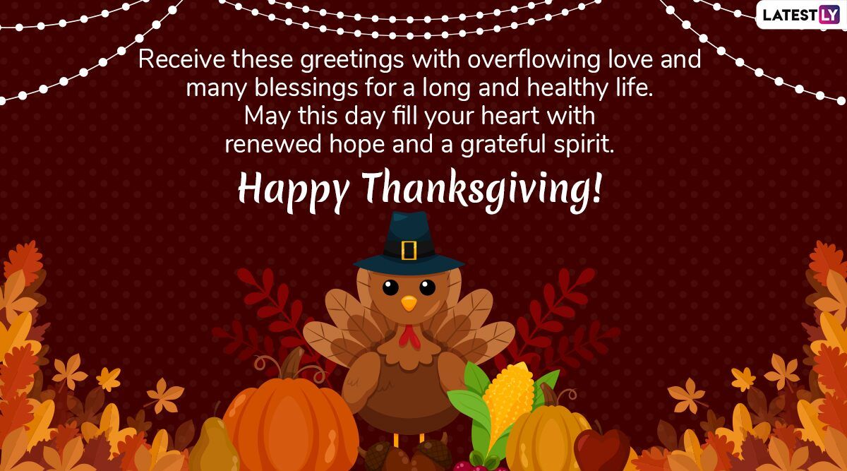 Happy Thanksgiving Day 2019 Greetings: WhatsApp Stickers, Facebook Photo, GIF Image, Quotes, Messages And Wishes to Send on Turkey Day