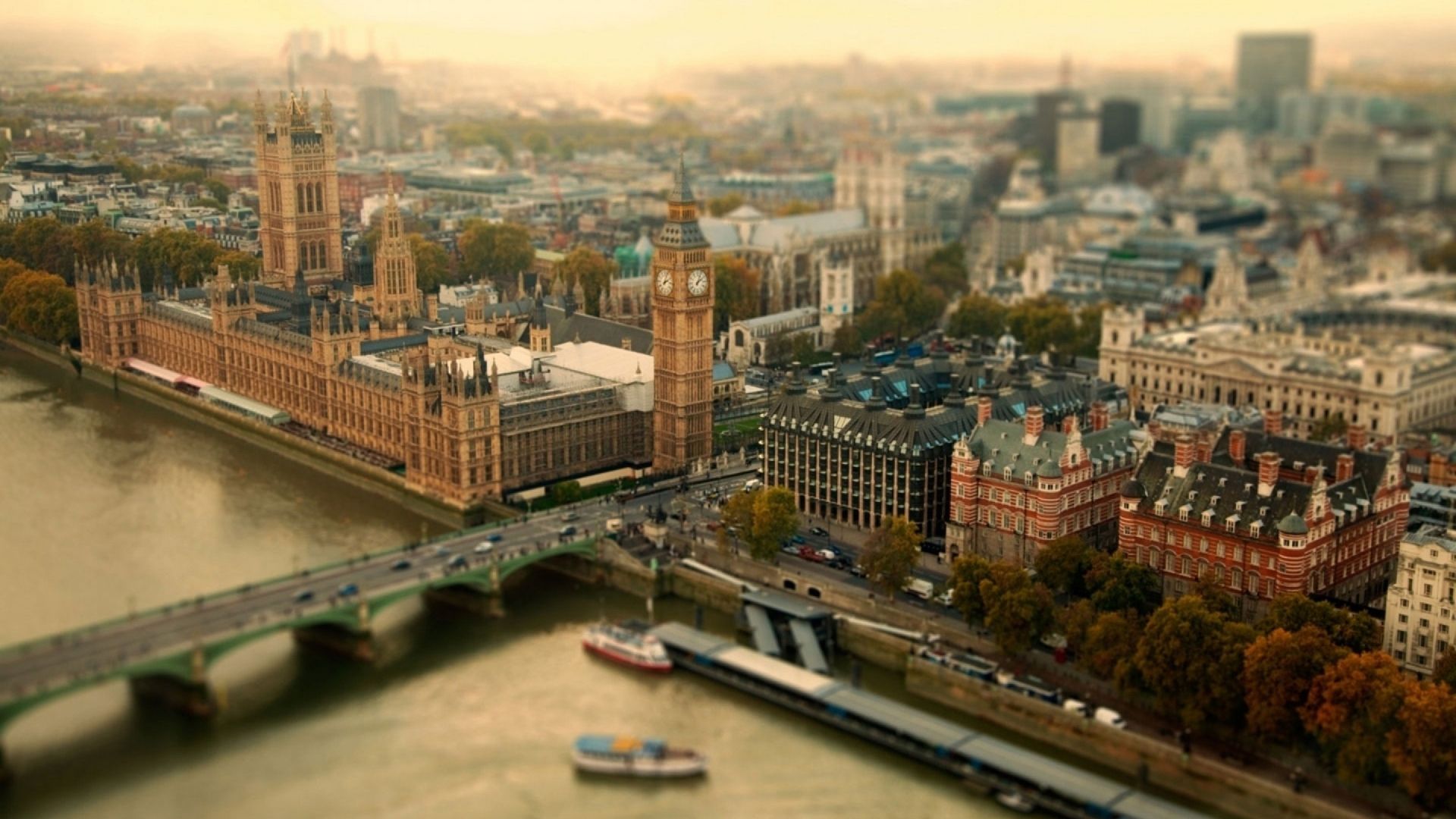 London UK Bokeh Mac Wallpaper Download