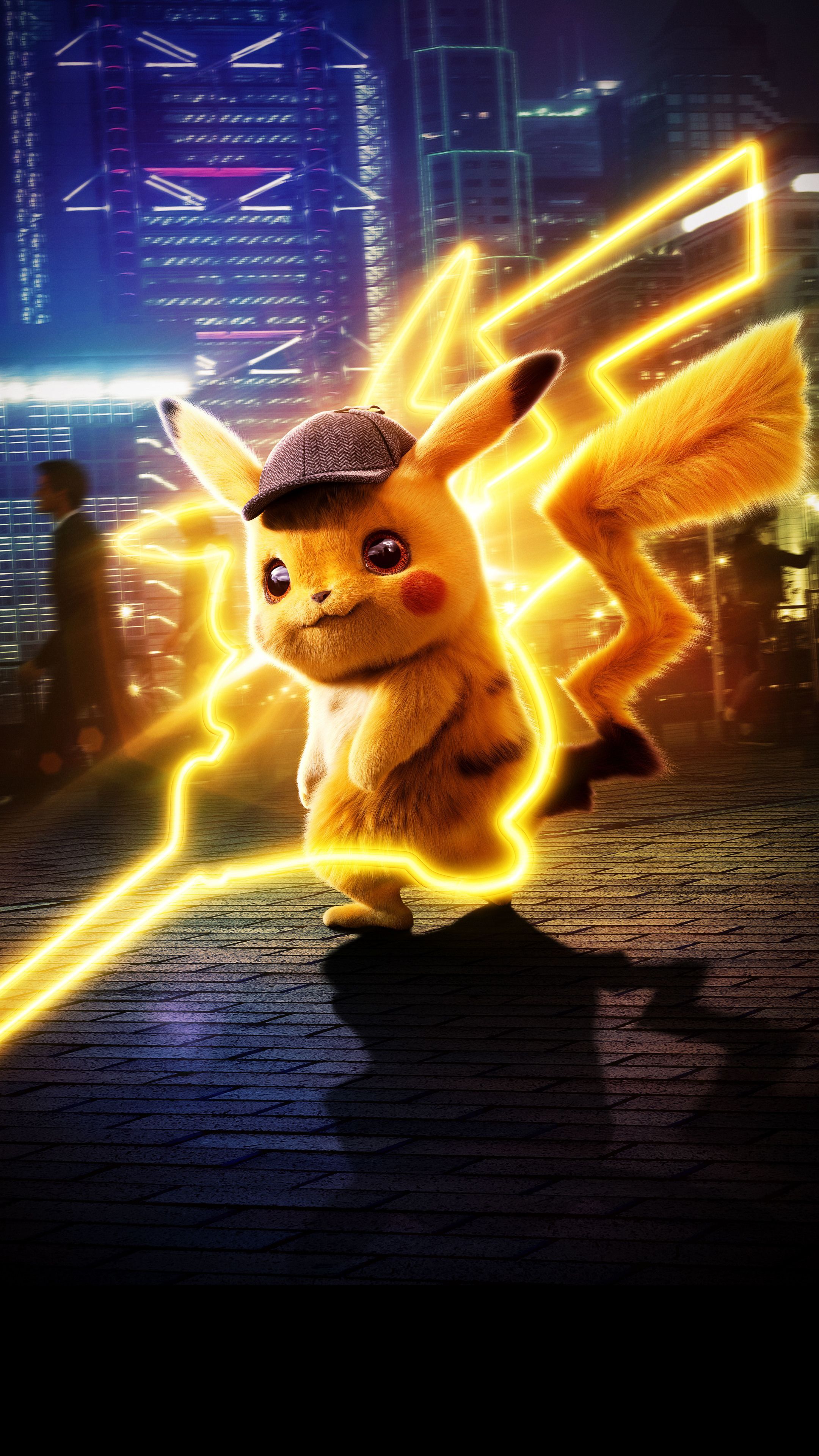 Pokemon Detective Pikachu 5k In 2160x3840 Resolution. Pikachu wallpaper, Pikachu art, Pokemon background