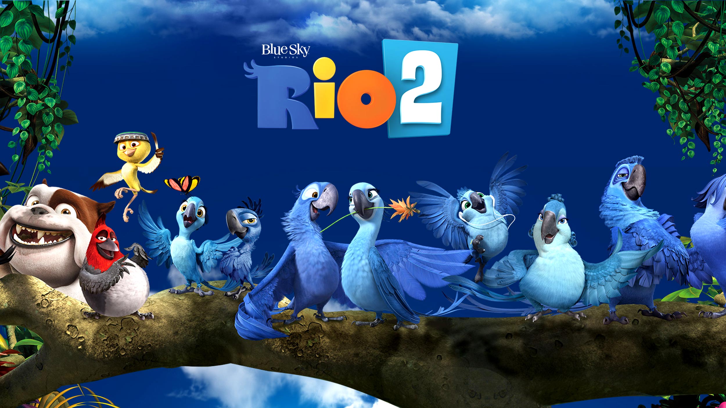 Movie Rio 2 Wallpaper:2500x1406
