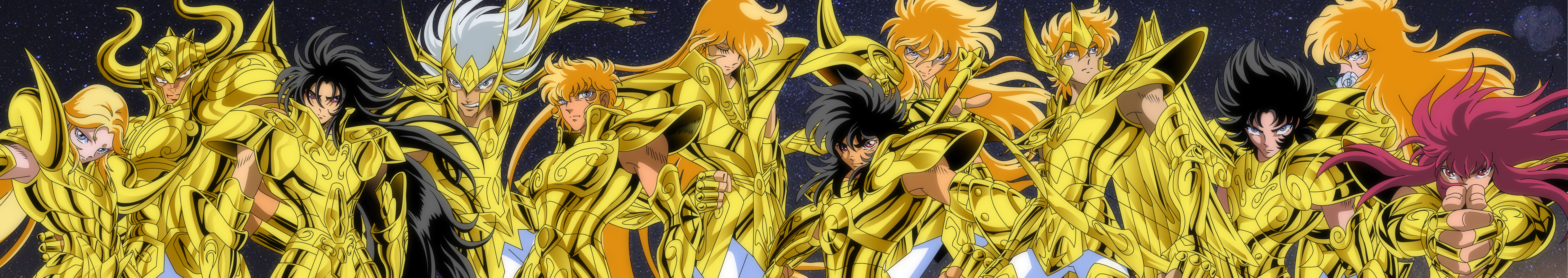 Gold Saints Manga. Saints, Art