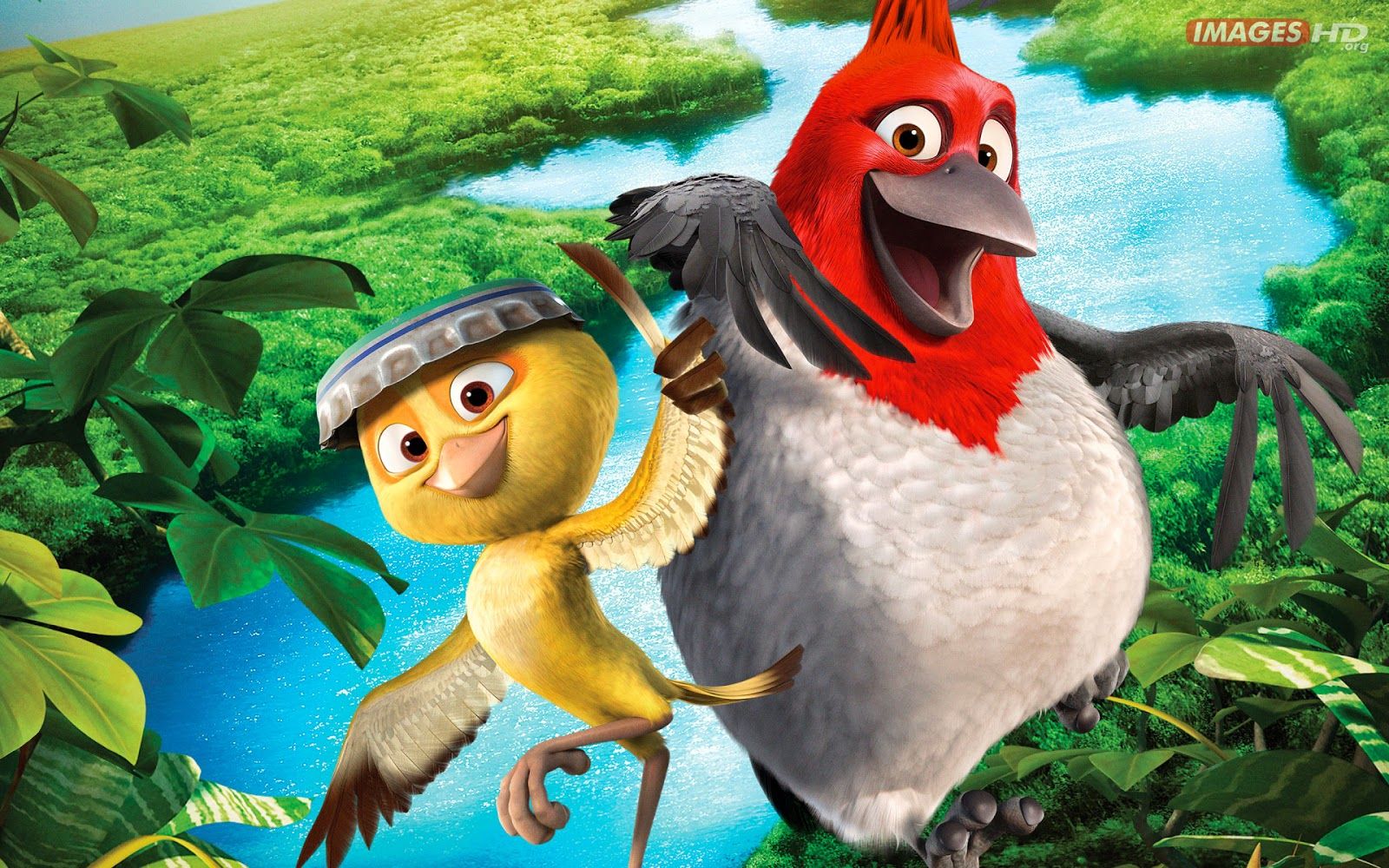 Nico and Pedro HD Wallpaper in Rio 2 movie