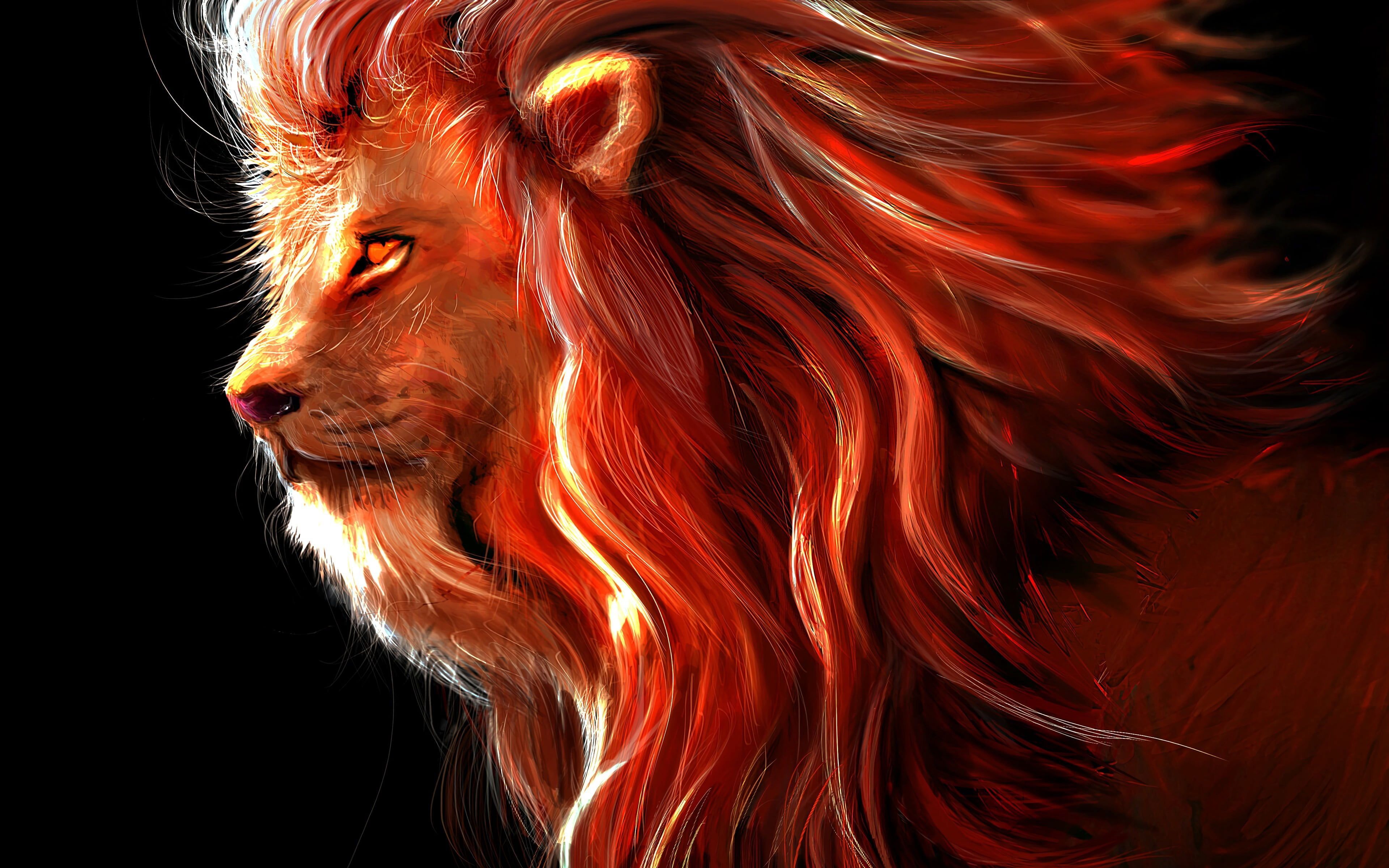 Lion Painting Ultra HD Wallpapers - Wallpaper Cave