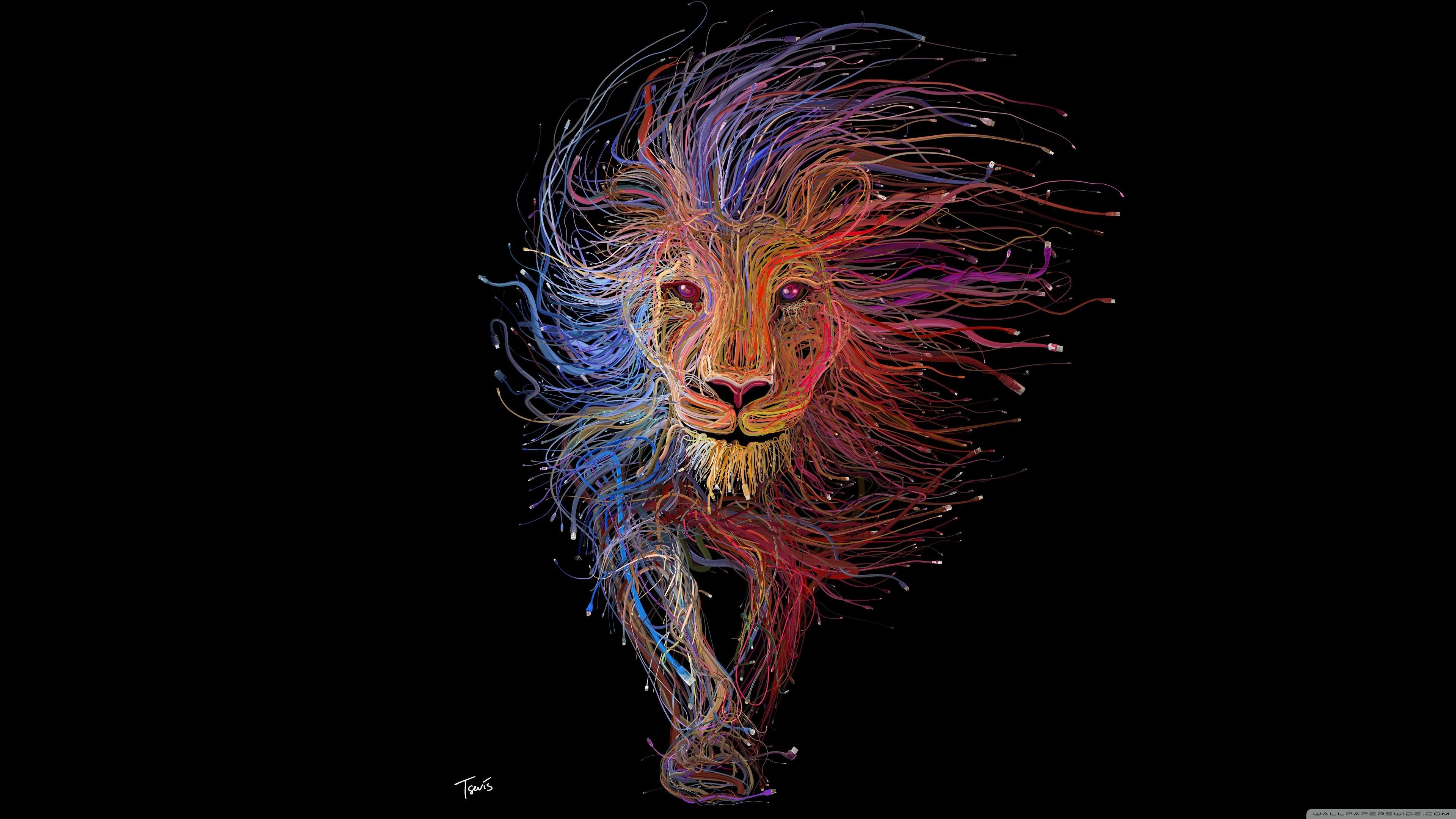 ultra HD 32k wallpaper. Lion artwork, Lion HD wallpaper, Lion wallpaper