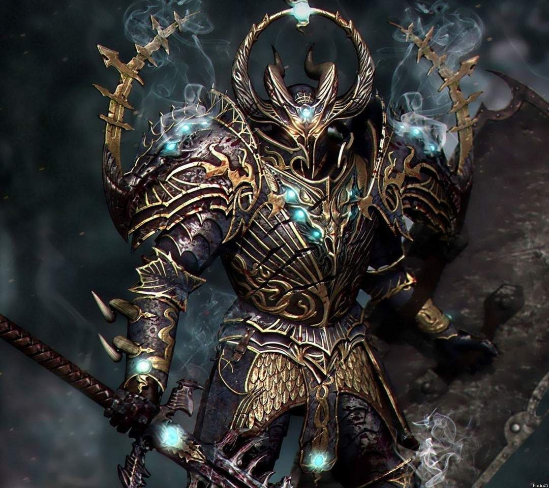 Dark Warrior. Warriors wallpaper, Warhammer, Background picture