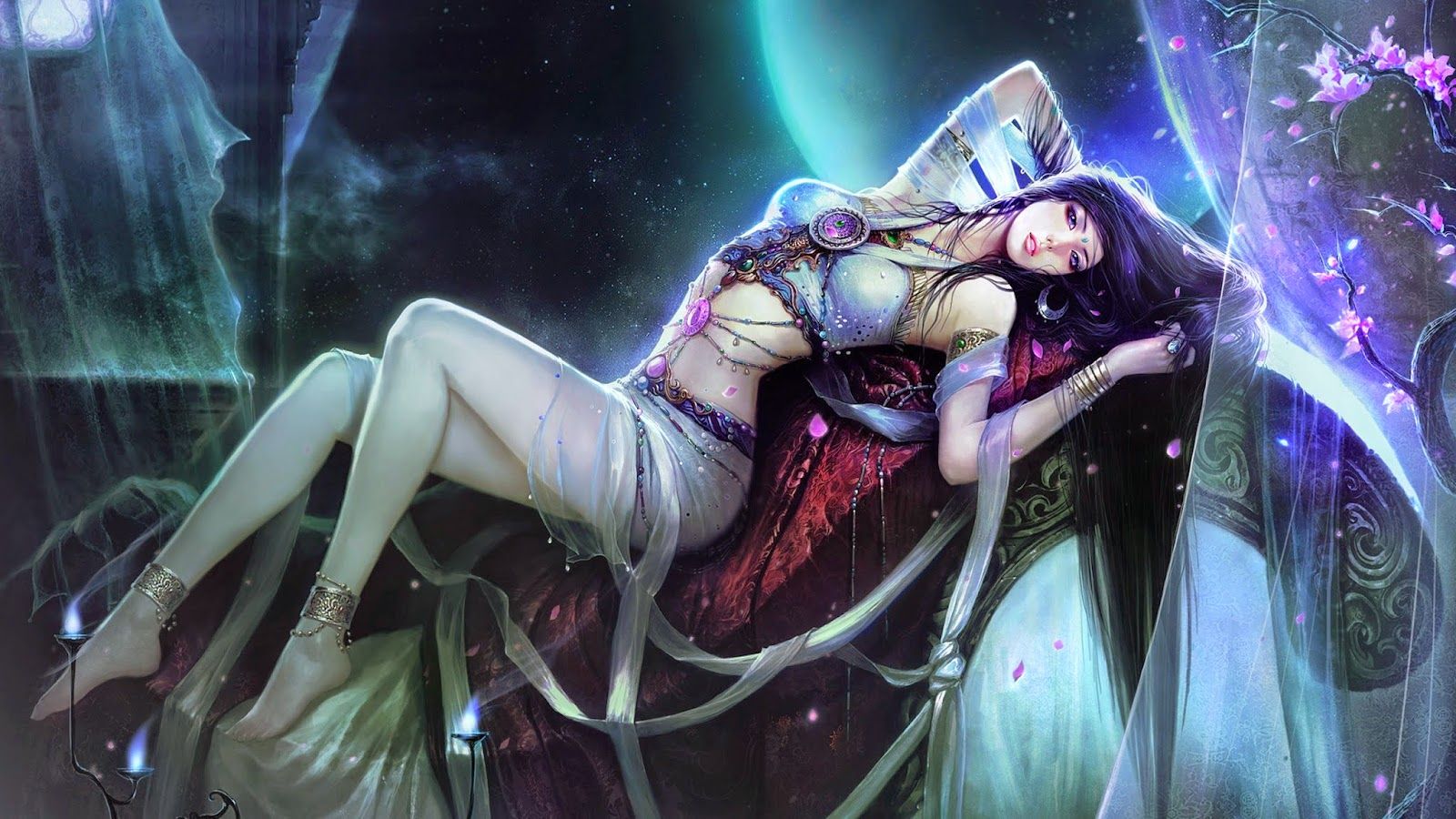 Fantasy Girls Wallpaper. Most beautiful places in the world. Download Free Wallpaper