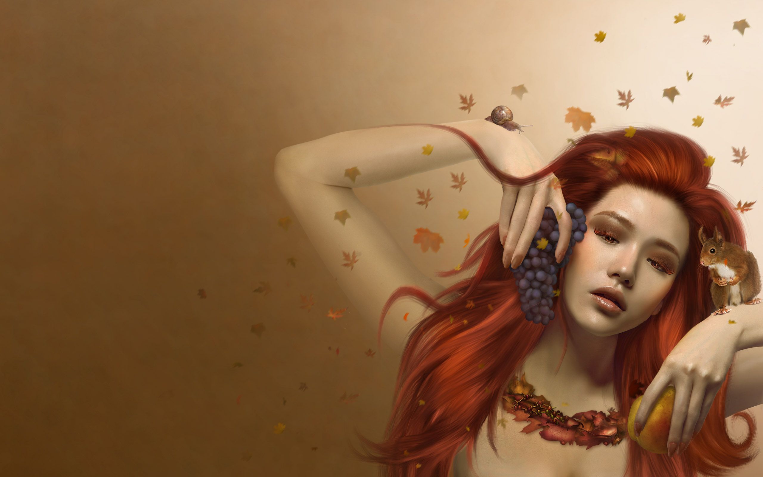 3D Desktop Wallpaper Fantasy Girl