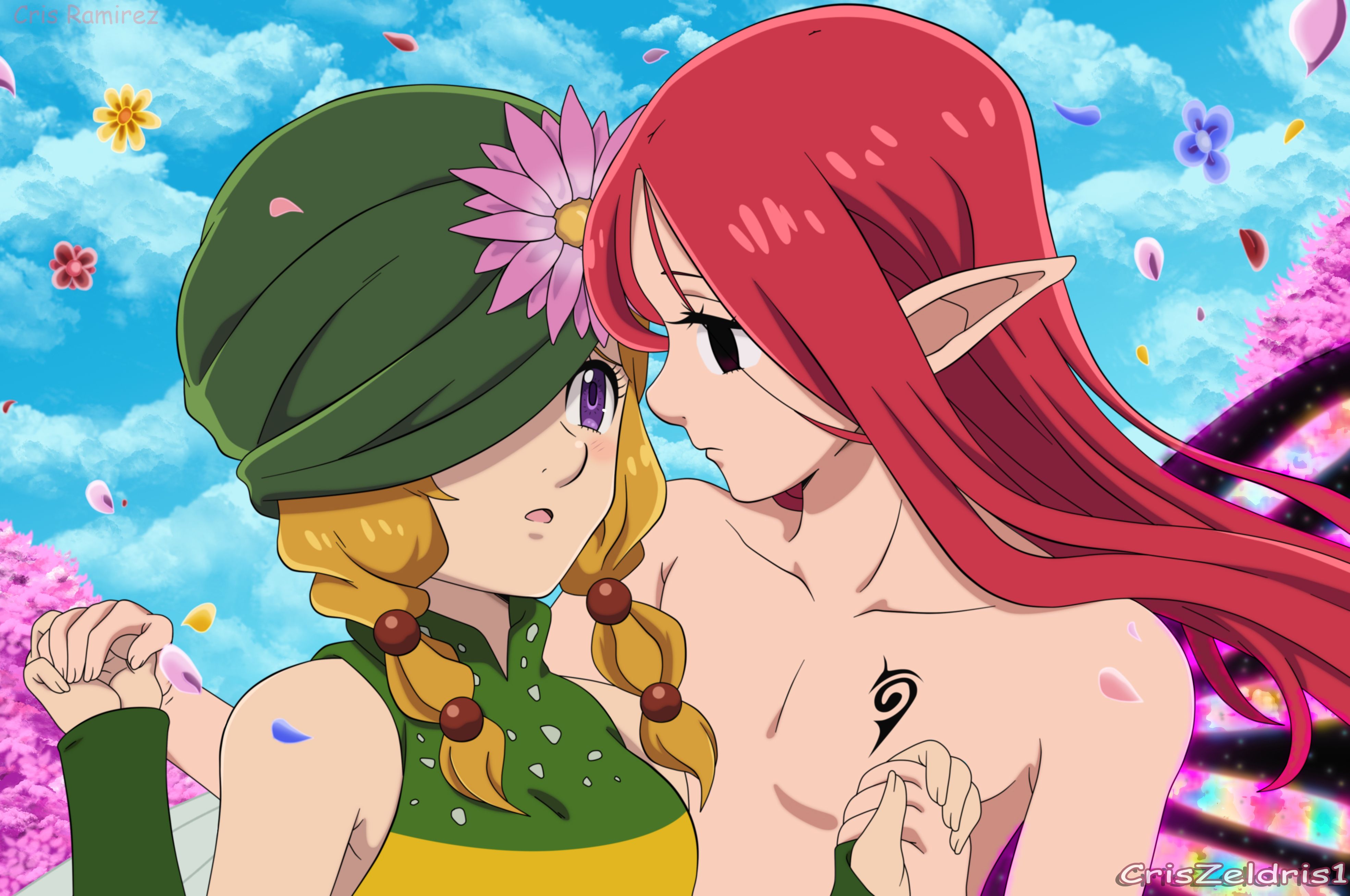 Gloxinia (The Seven Deadly Sins) HD wallpaper, Background