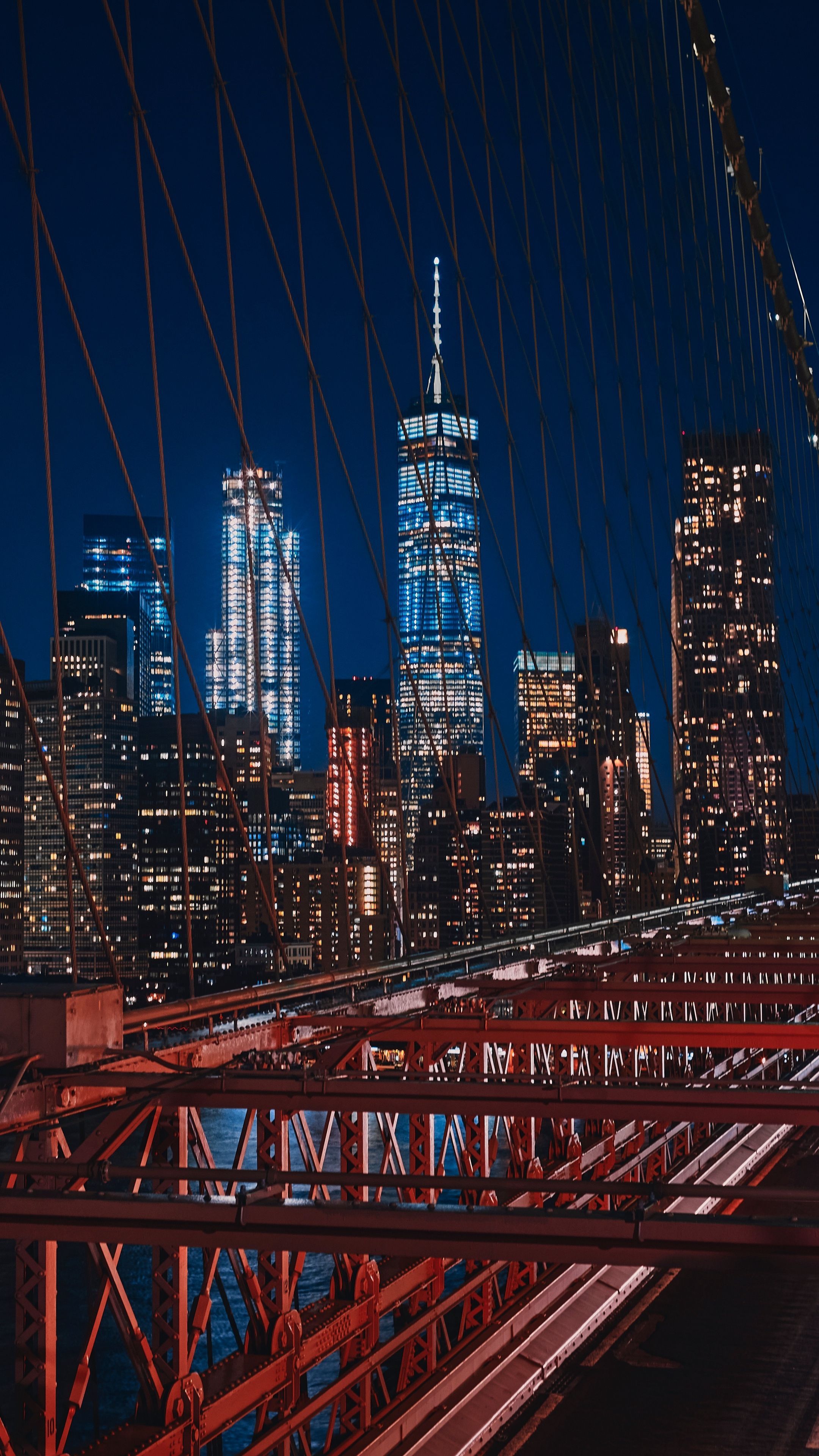 Places #newyork #brooklyn #bridge #usa #wallpaper HD 4k background for android :)
