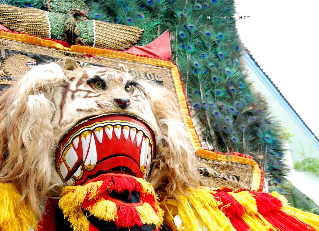 Coloring for Kids: reog ponorogo