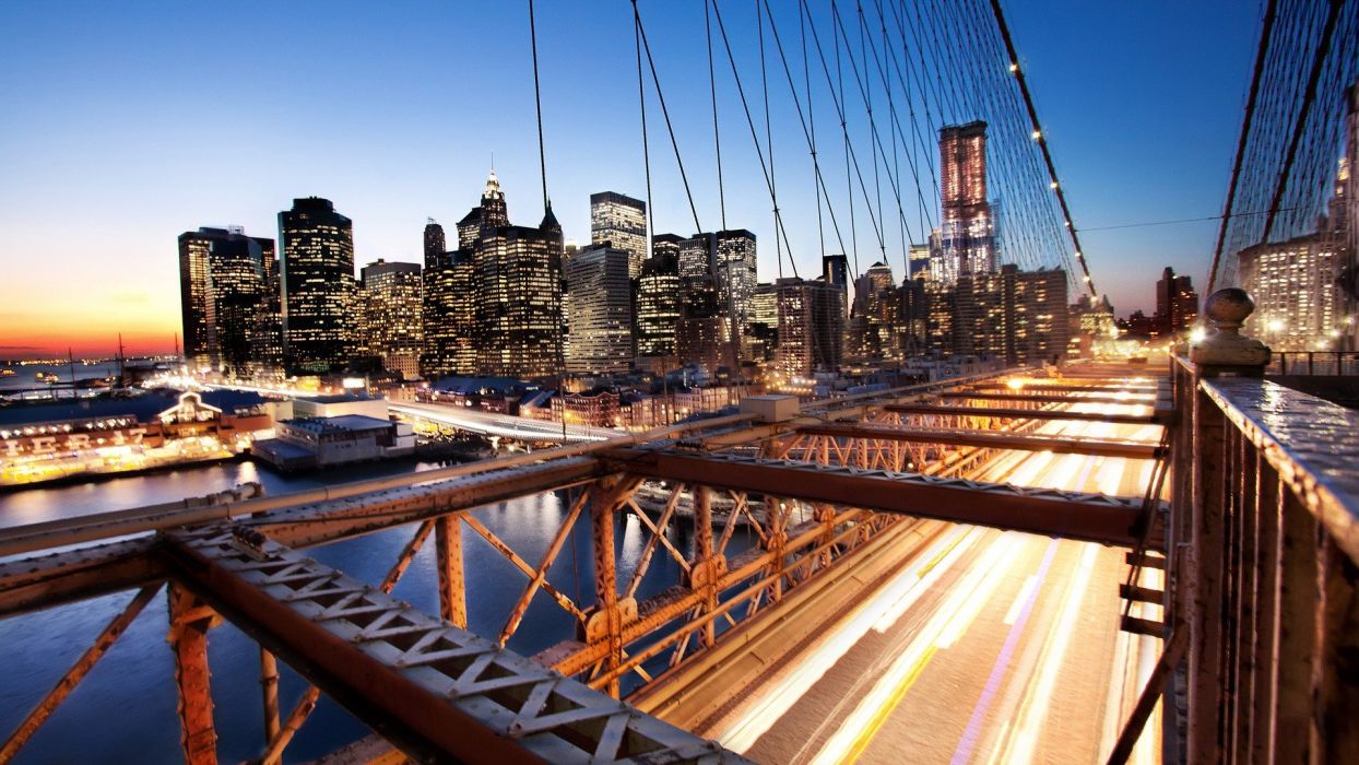 Architecture USA New York City towns skyscrapers cities wallpaperx1080