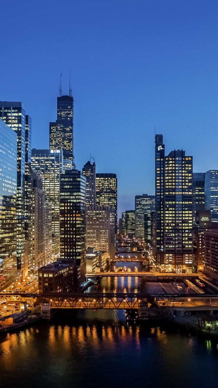Chicago usa city skyline cities wallpaper