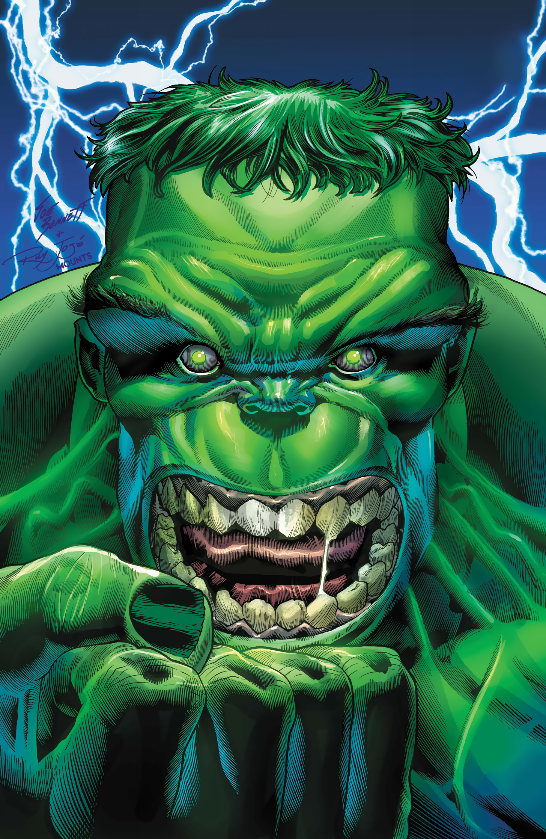 Immortal Hulk (Joe Bennett variant) [1821x2800]