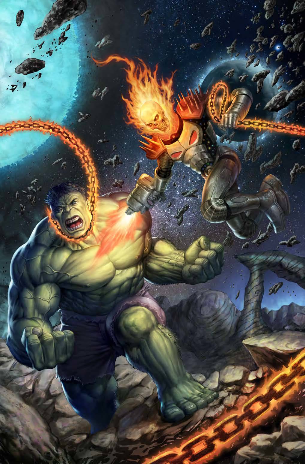 Heroes Ink Comics, Games & More! Hulk Schoonover Cosmic Ghost Rider Variant