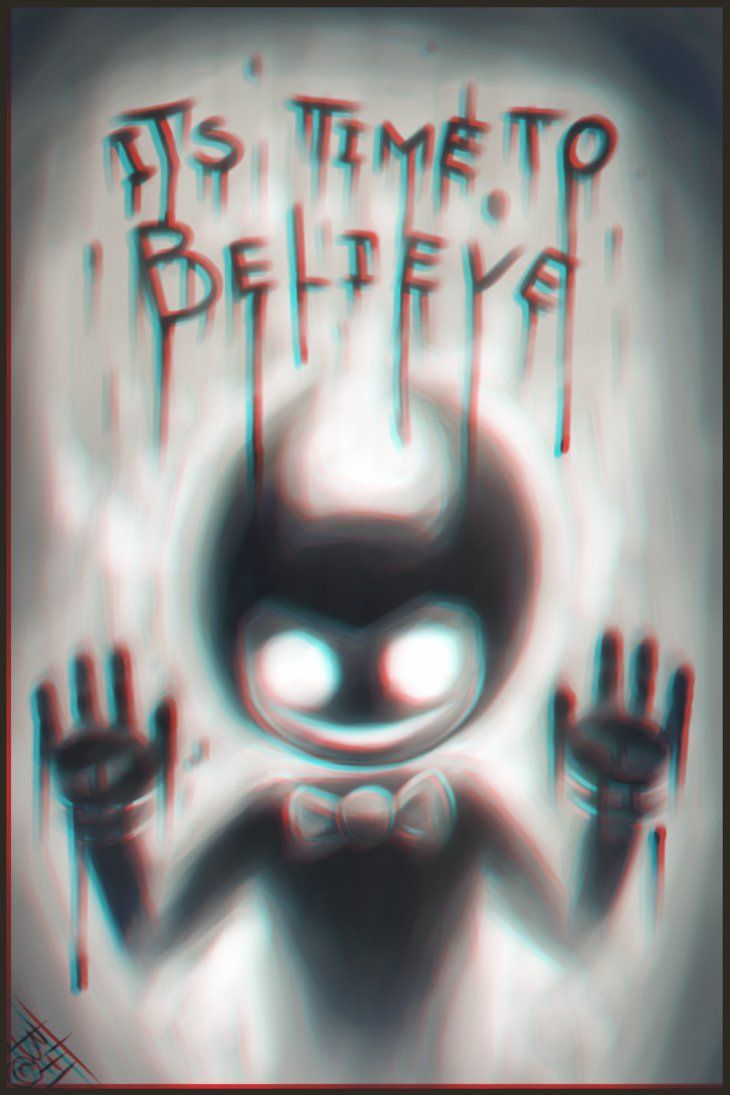 Bendy time to Believe by BelieveTheHorror. Bendy and the ink machine, Ink, Creepypasta
