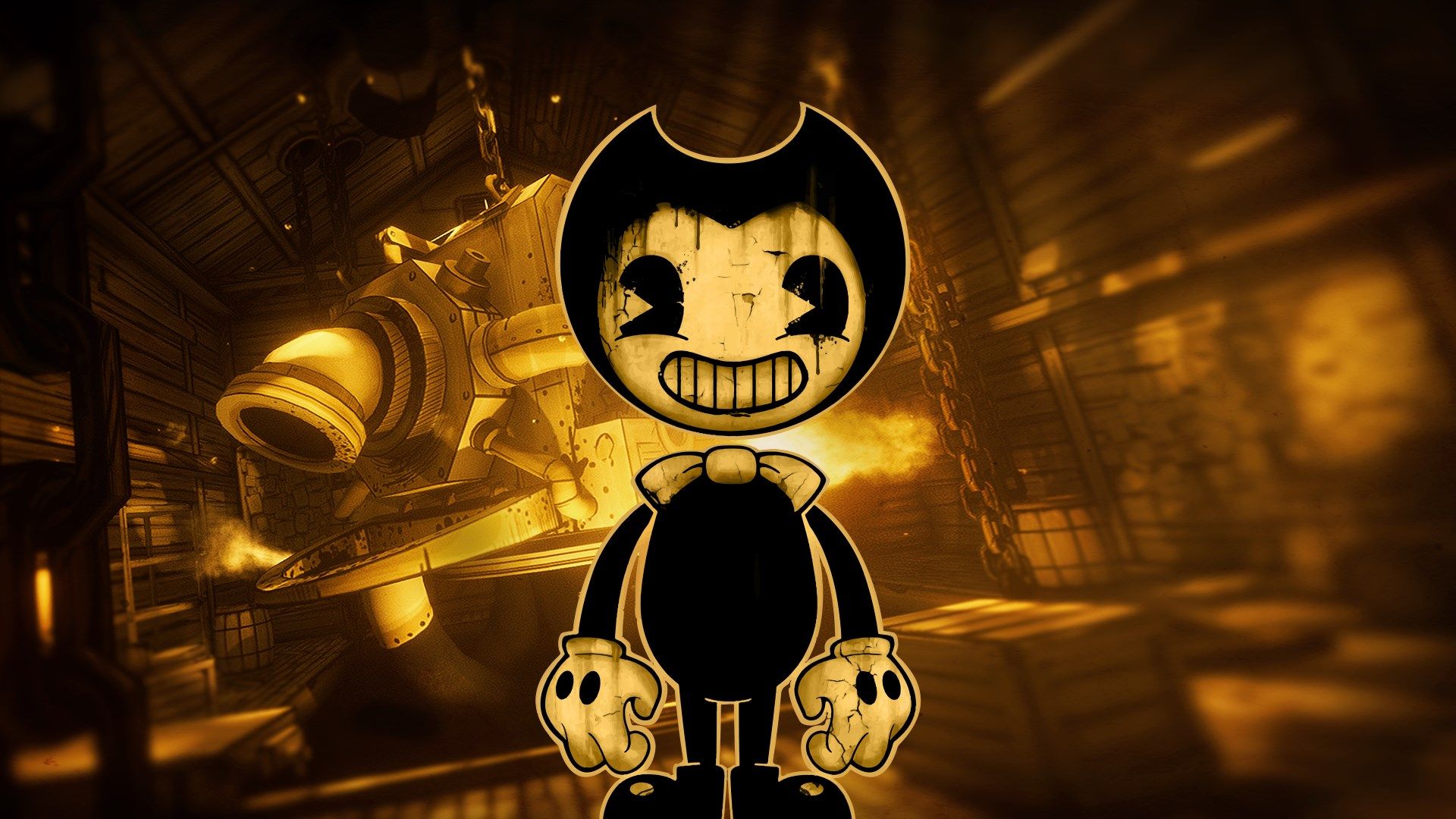 LEGO Bendy And The Ink Machine Wallpaper