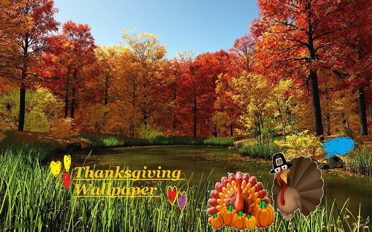 3D Thanksgiving Wallpaper for Android