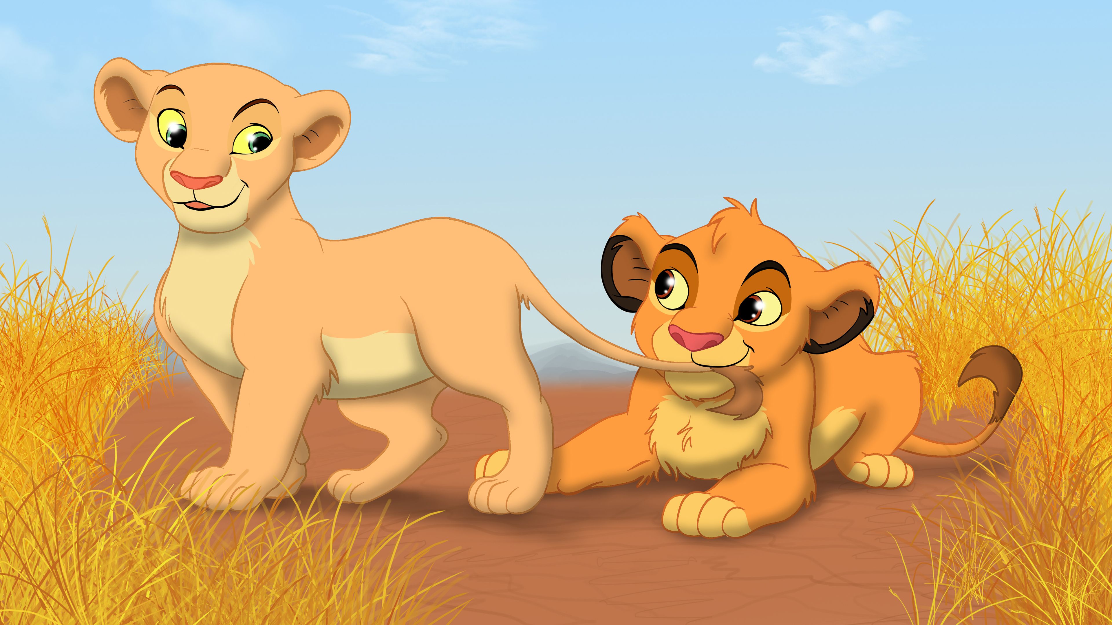 Simba And Nala Wallpapers Wallpaper Cave