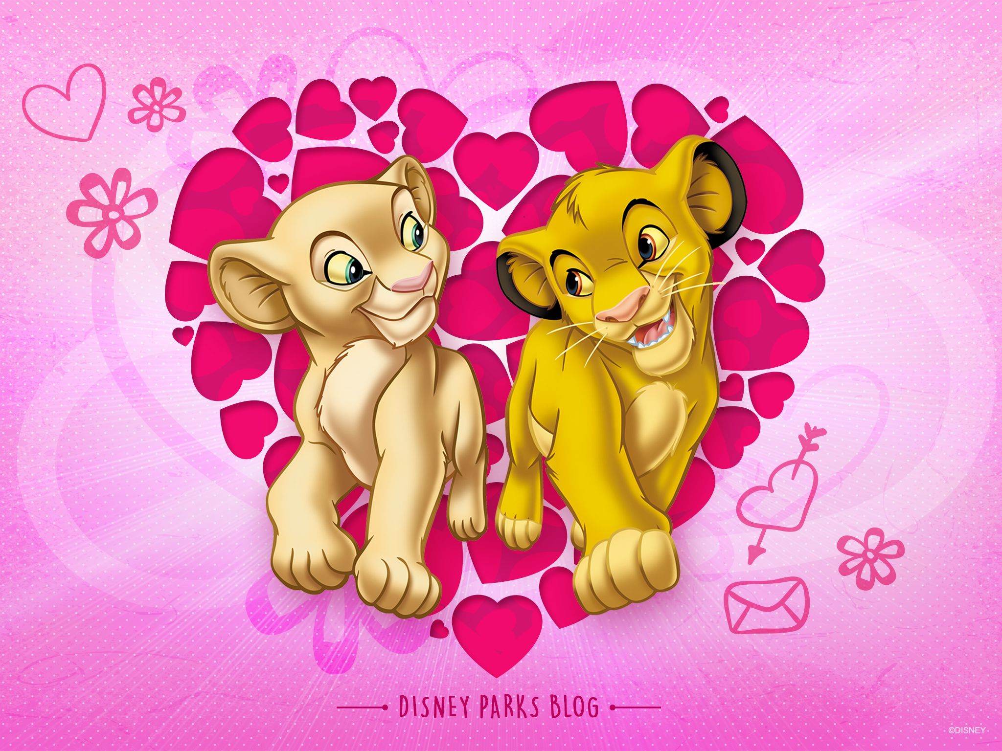 Celebrate Valentine's Day With Simba & Nala. Disney Parks Blog