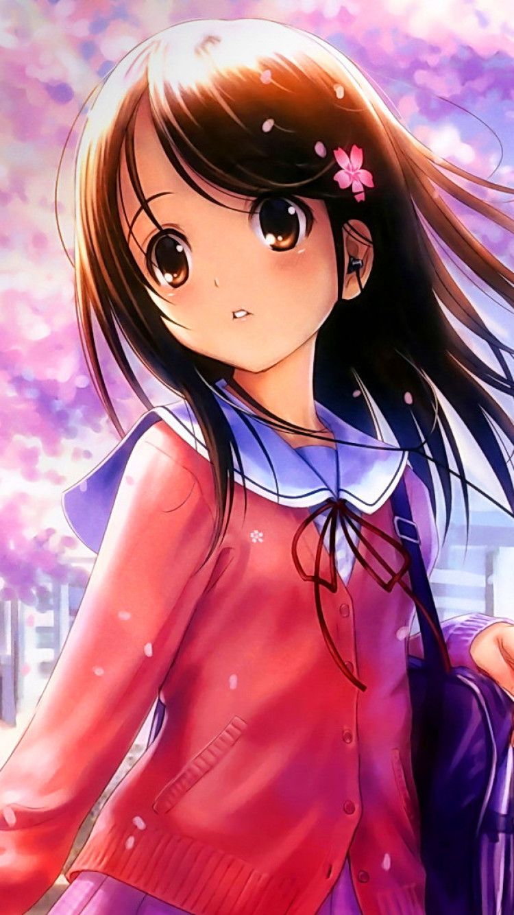 Anime Girl Wallpaper For iPhone 6 HD .teahub.io