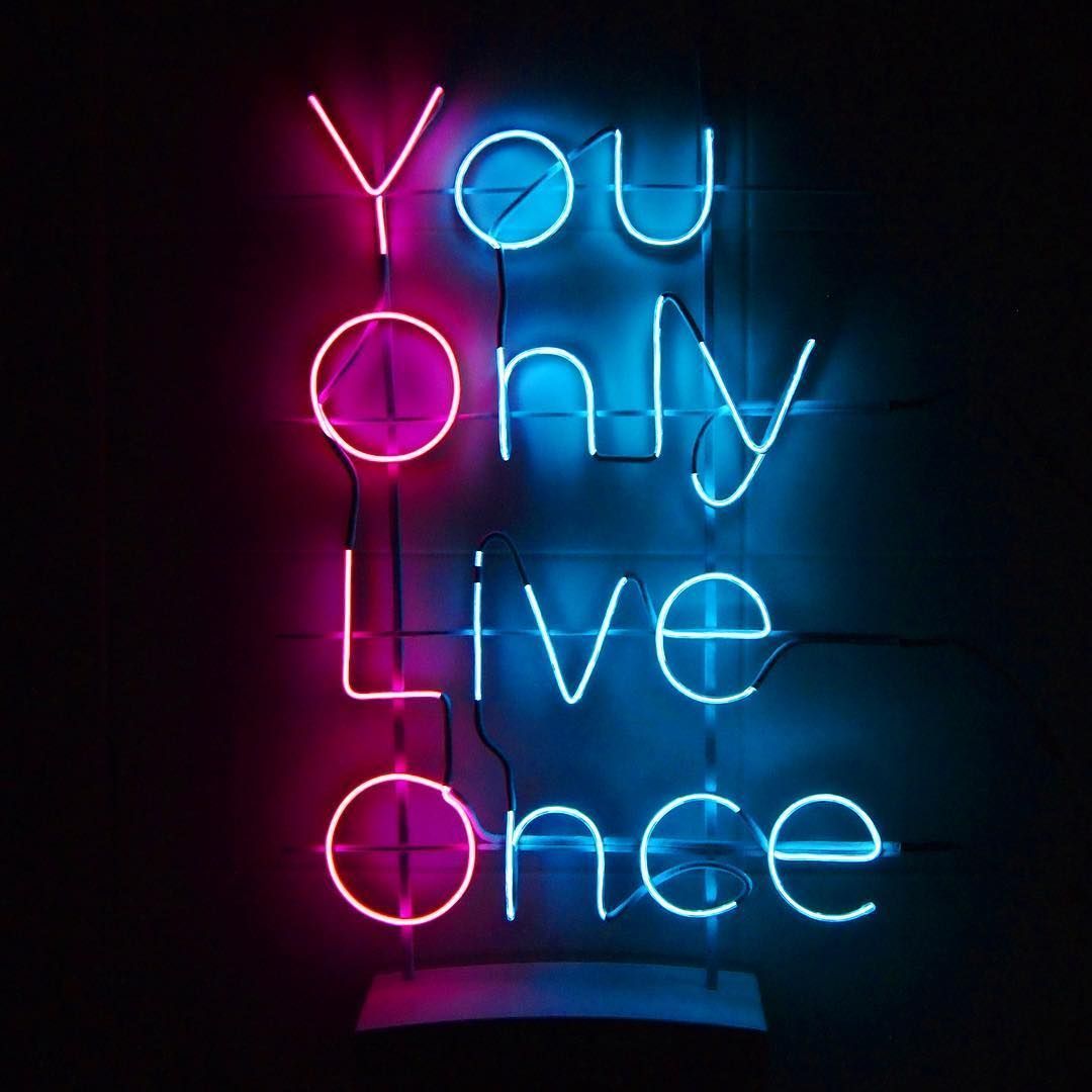 Neon Quotes Wallpapers - Wallpaper Cave