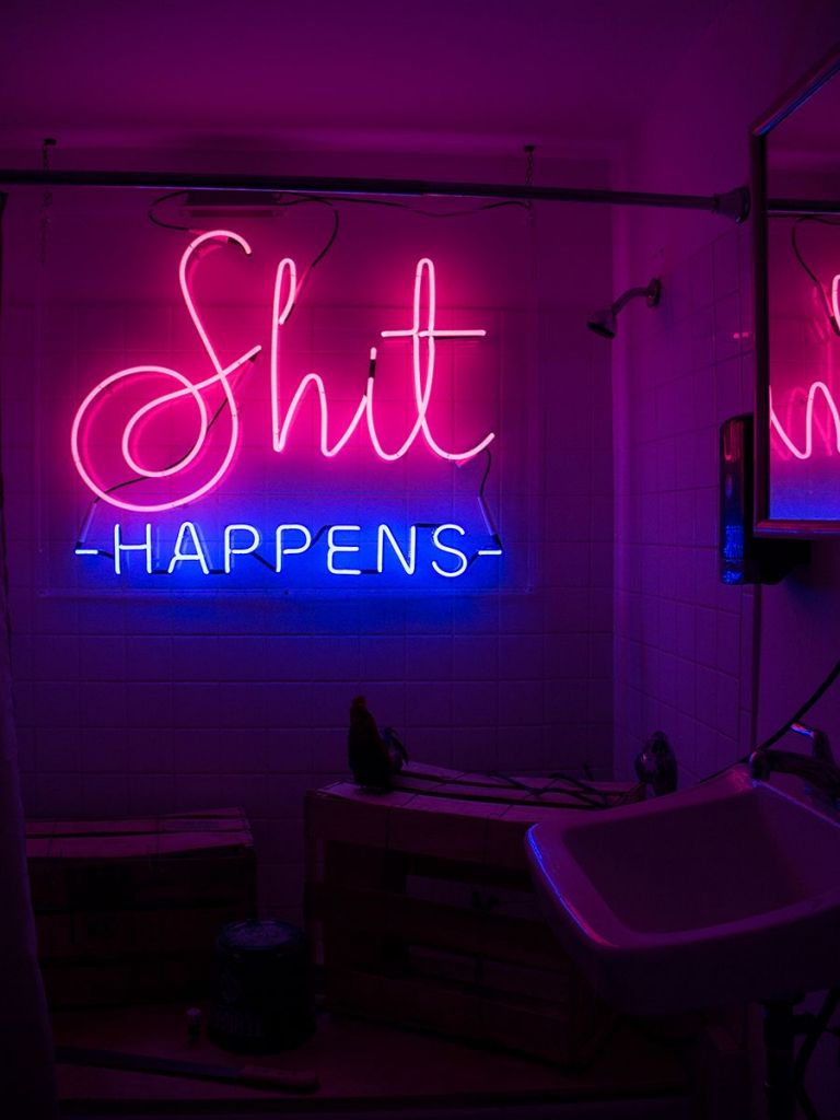 Neon Quotes Wallpapers - Wallpaper Cave