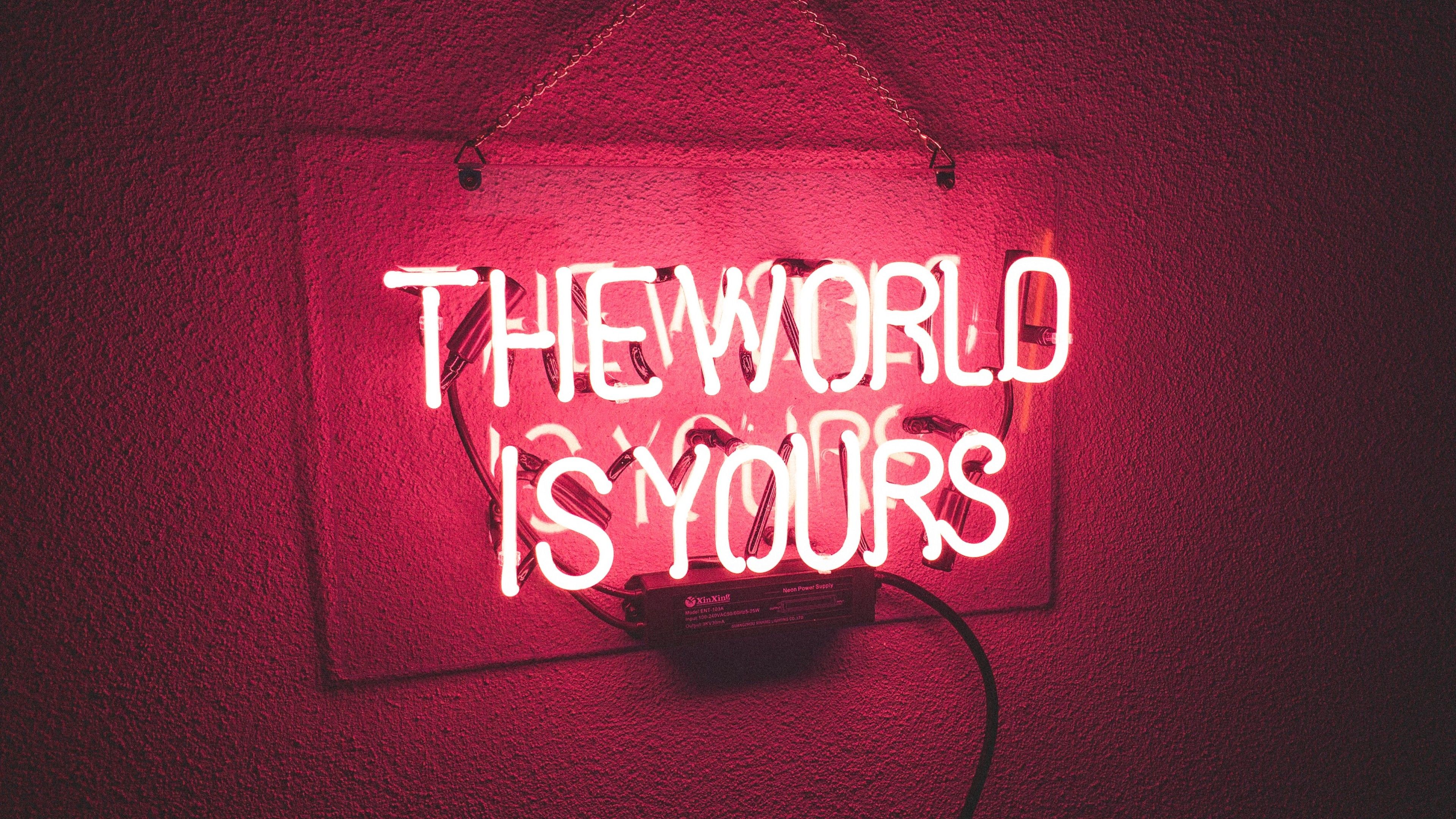 100+] Neon Quotes Wallpapers | Wallpapers.com