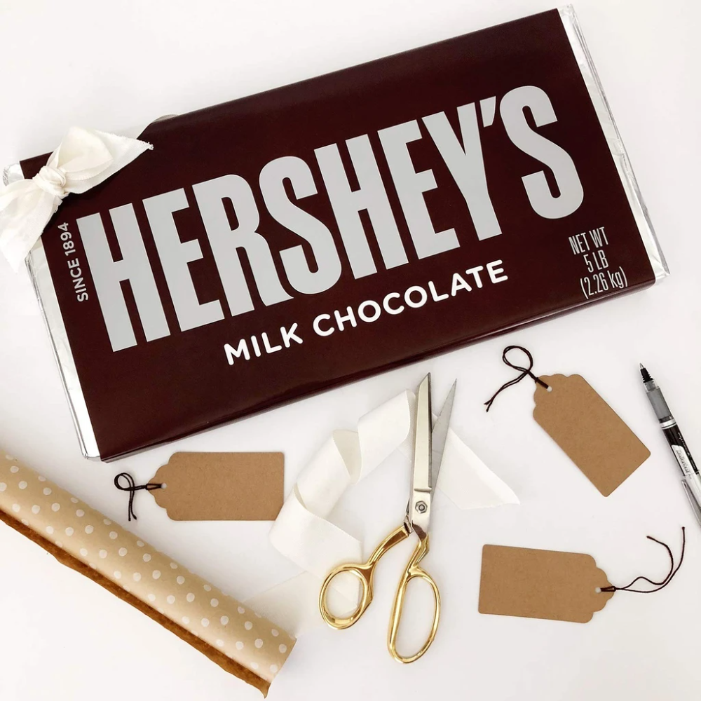 HERSHEY'S 5 Pound Chocolate Candy Bar. Chocolate candy bar, Chocolate candy, Candy bar gifts