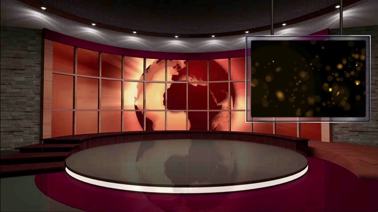 Virtual Studio Green Screen Video, TV Studio Background Animation. Virtual studio, Greenscreen, Studio background