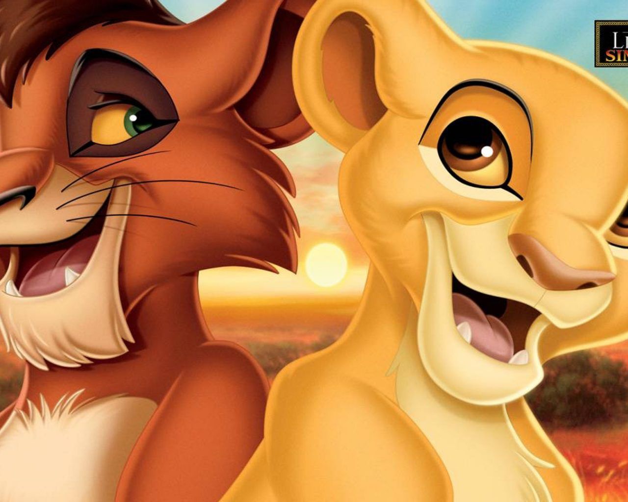The Lion King 2 Simba's Pride Kiara And Kovu Disney Wallpaper HD 1920x1080, Wallpaper13.com