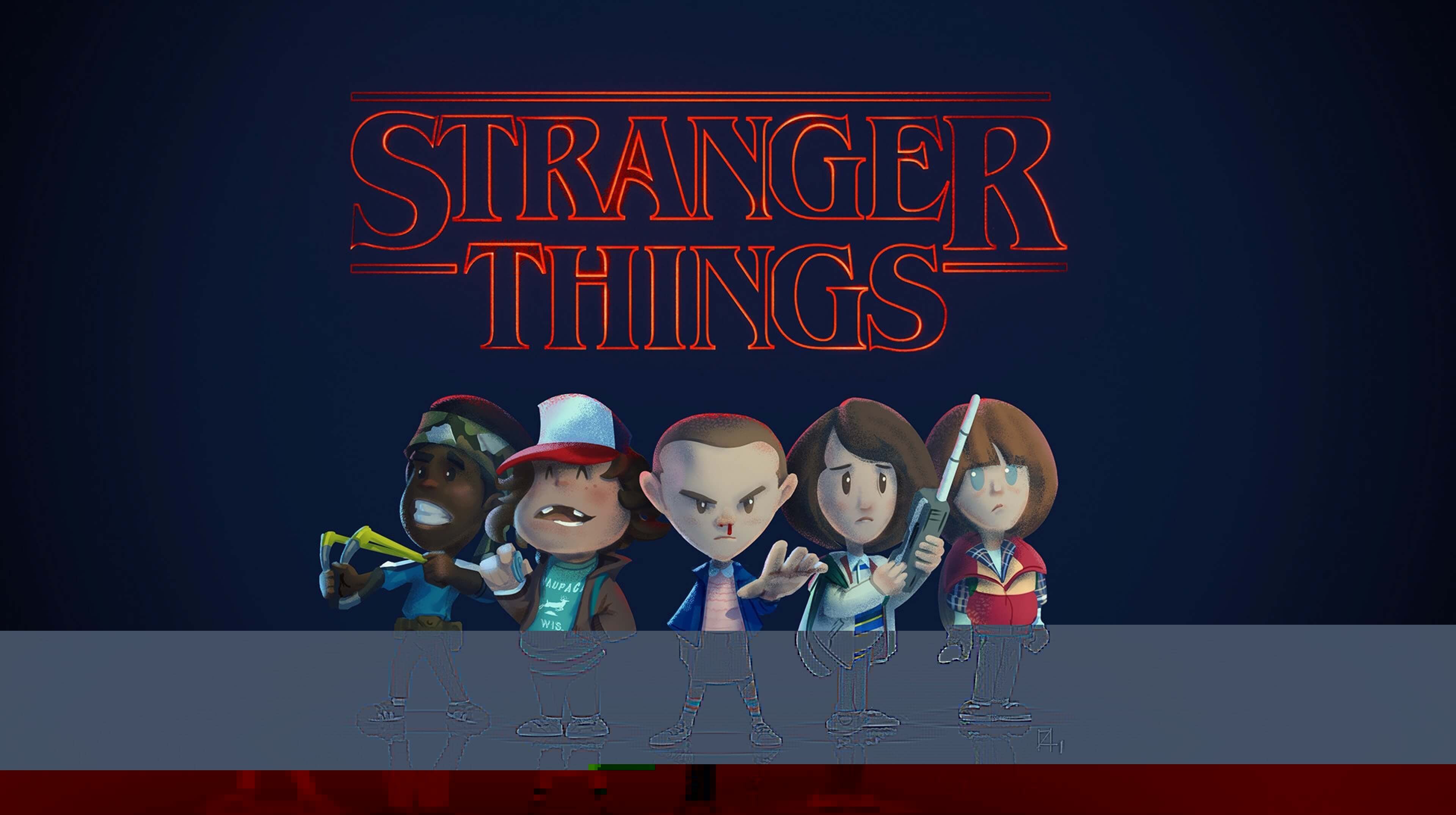 Free Stranger Things Wallpaper for Android 4K HD. Stranger things wallpaper, Stranger things fanart, Stranger things art