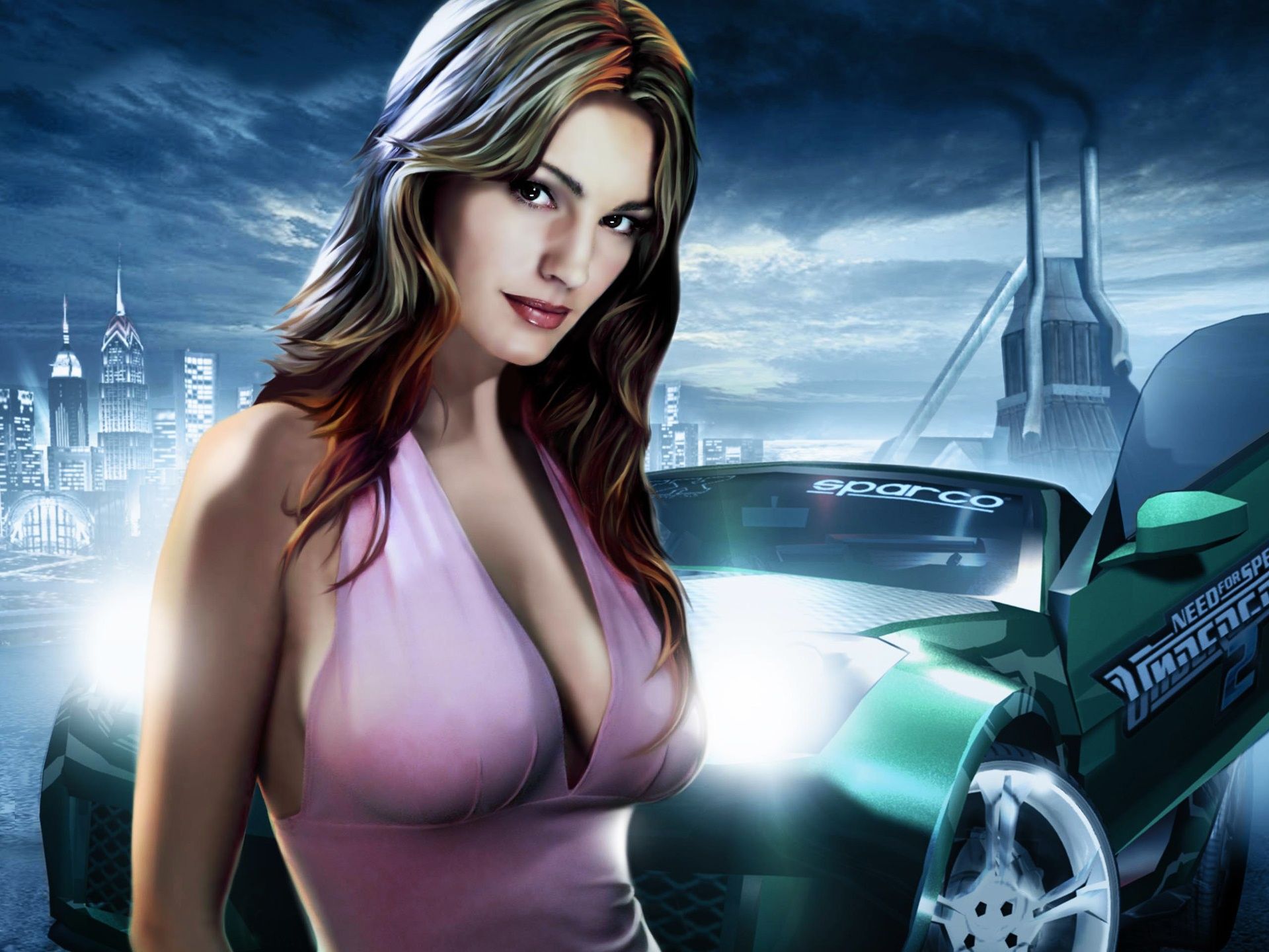 Need For Speed Girl Wallpaper