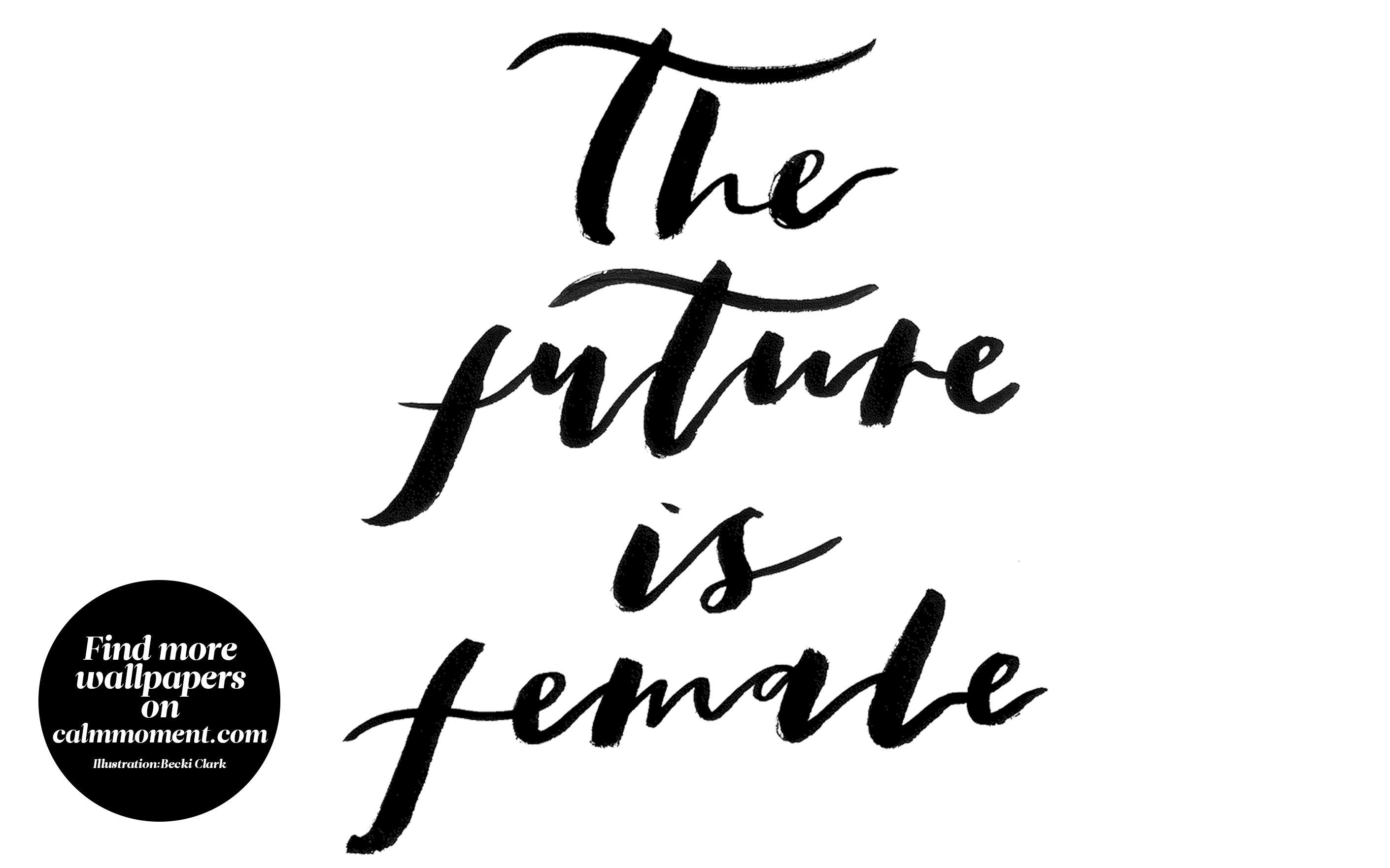 Celebrate International Women's Day with our free feminist wallpaper downloads for phones and devices