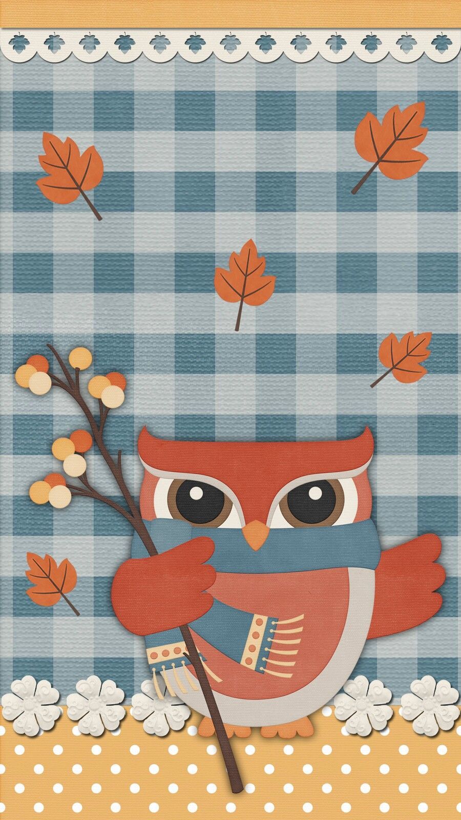 autumn #wallpaper #iphone #android #theme #cute. Owl wallpaper iphone, Owl wallpaper, iPhone wallpaper