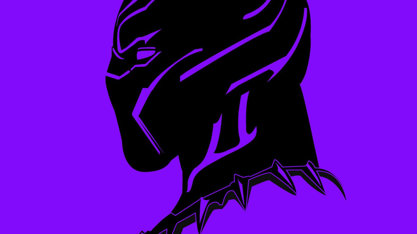 Black Panther Illustration 1366x768 Resolution HD 4k Wallpaper, Image, Background, Photo and Picture