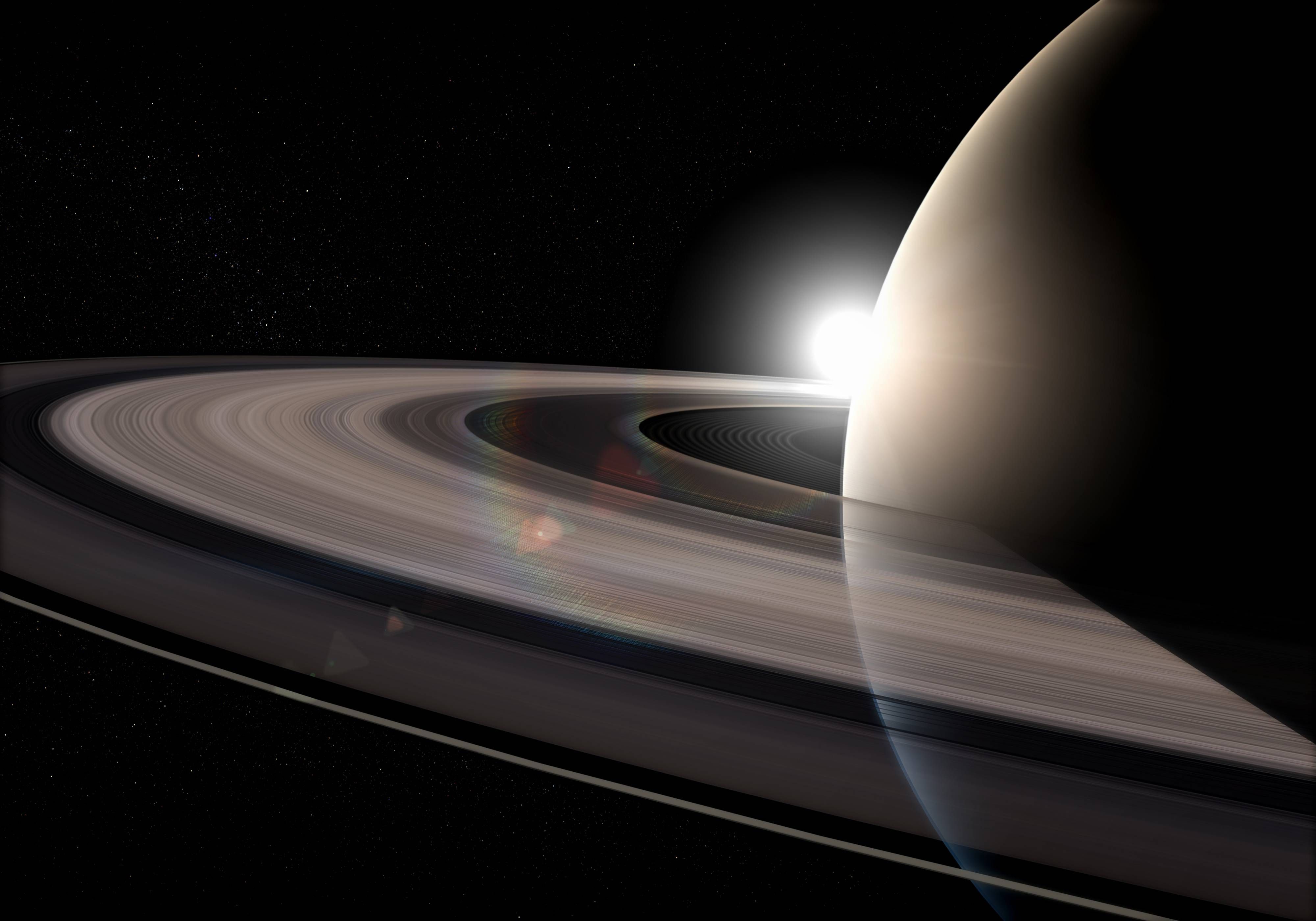 Saturn Background 4K Download