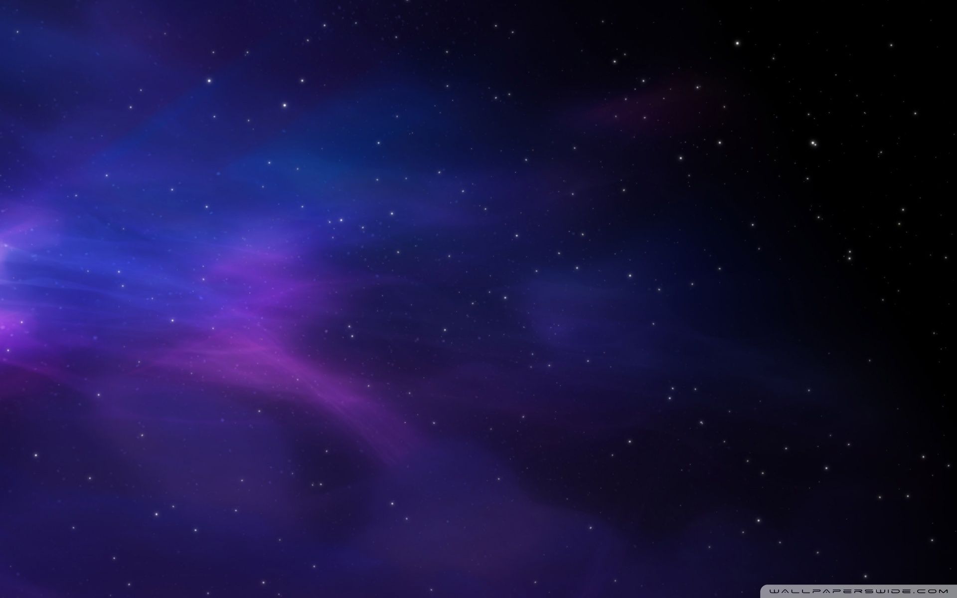 Download Space Colors Blue Purple Stars UltraHD Wallpaper