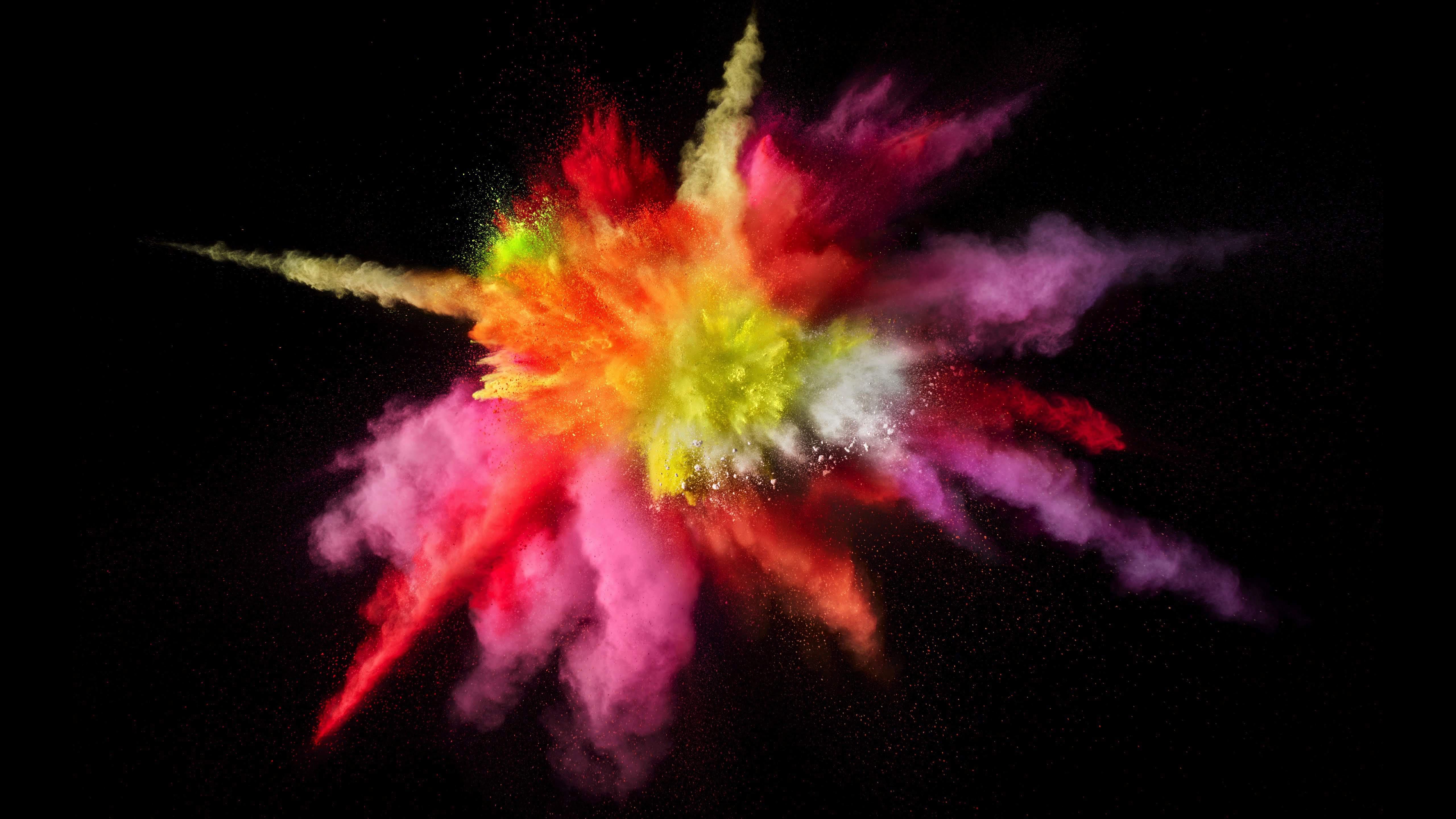 Color Explosion 4K wallpaper
